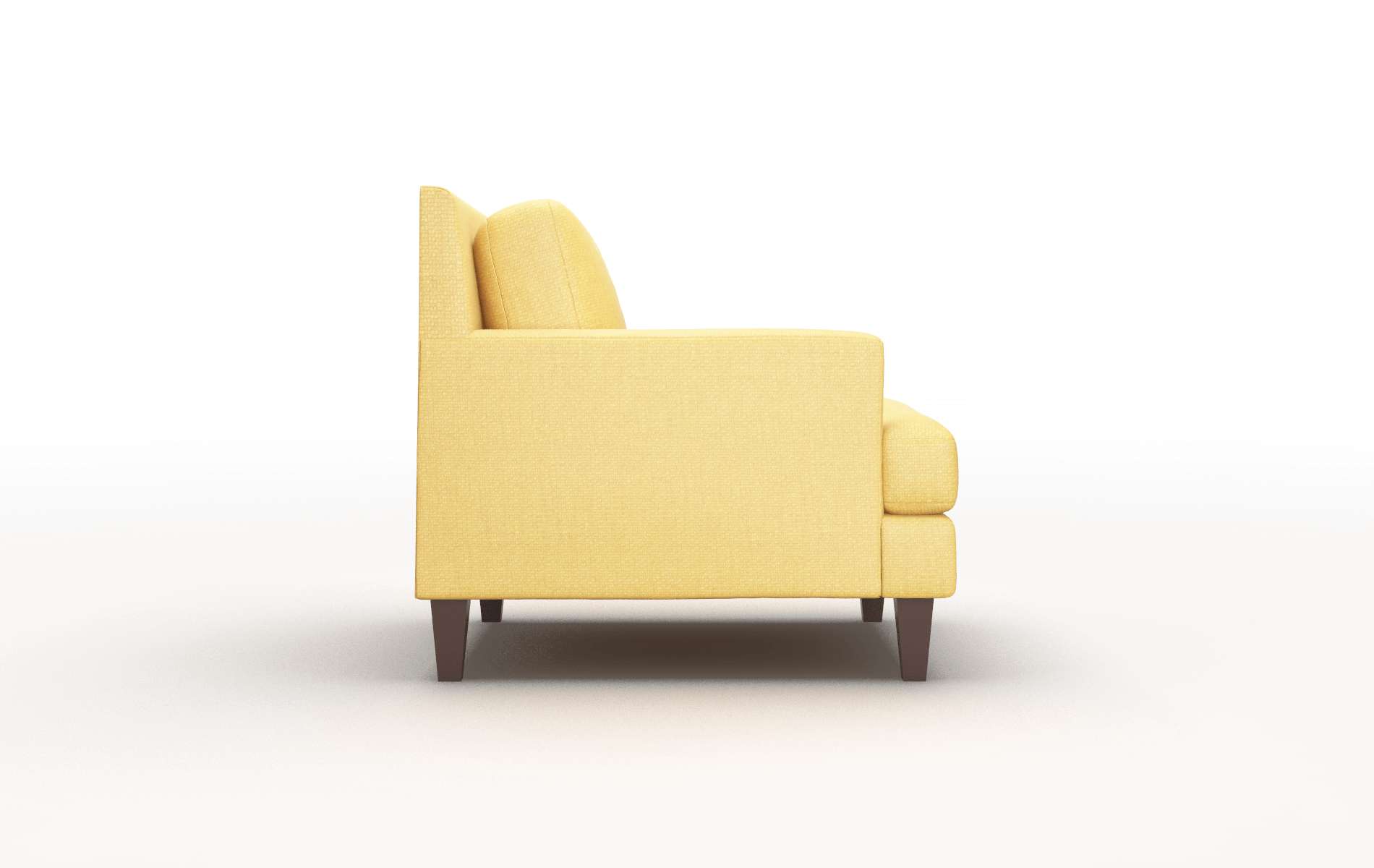 Marseille Tess Turmeric Chair espresso legs 3