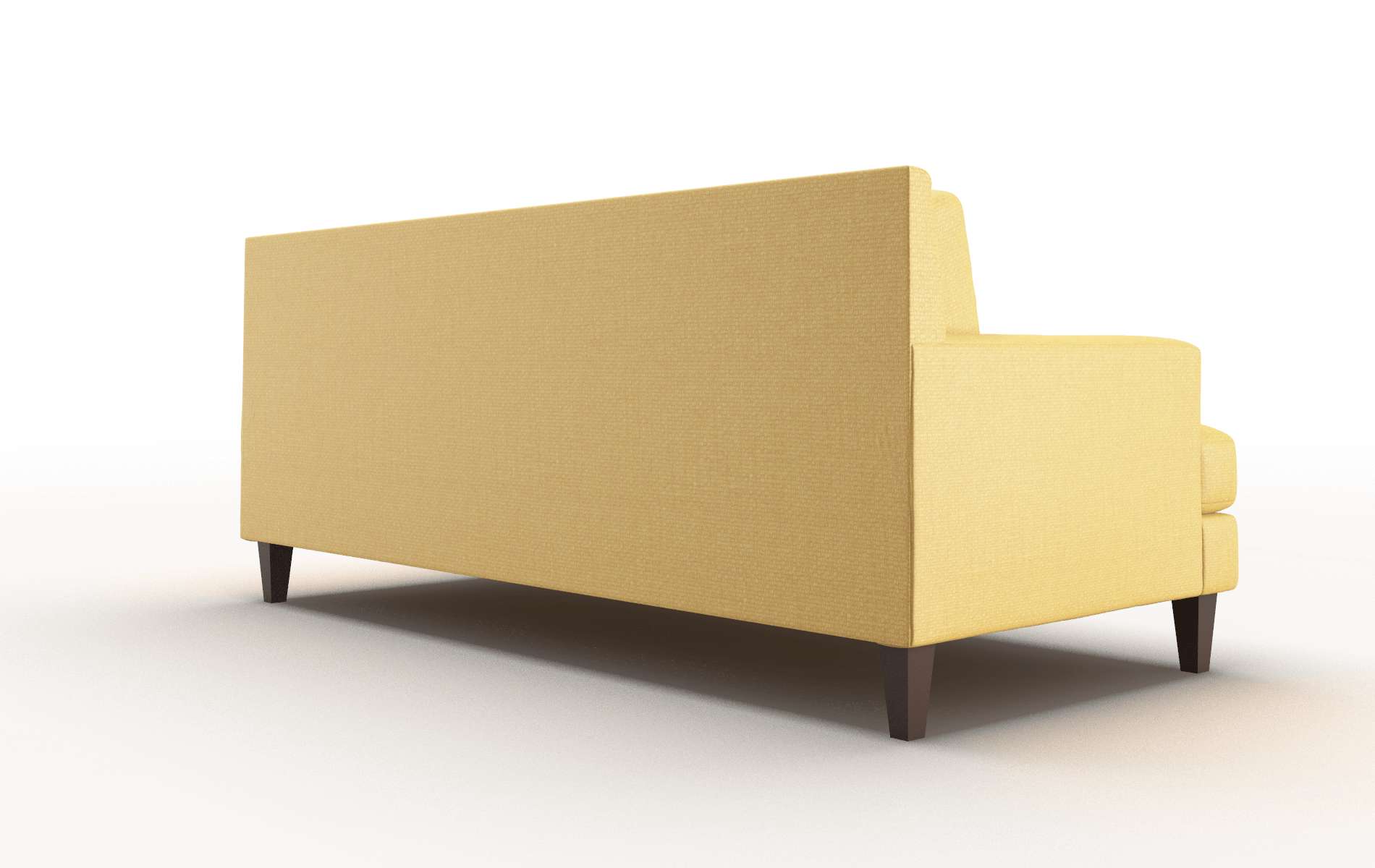 Marseille Tess Turmeric Sofa espresso legs 5