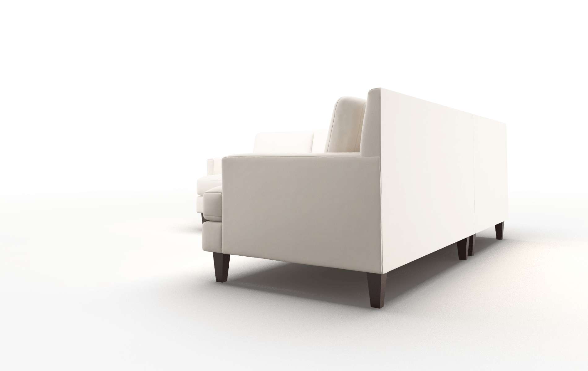 Marseille Urban_d Snow Sectional espresso legs 4