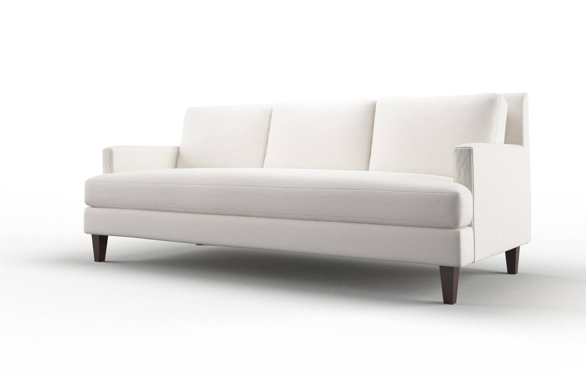 Marseille Venice Eggshell Sofa espresso legs 4