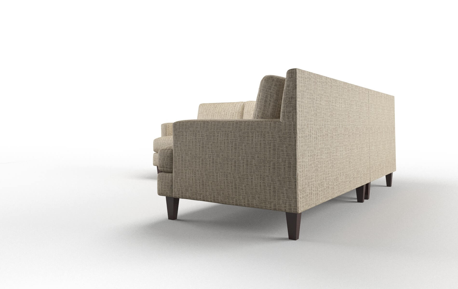 Marseille Venus Mocha Sectional espresso legs 4