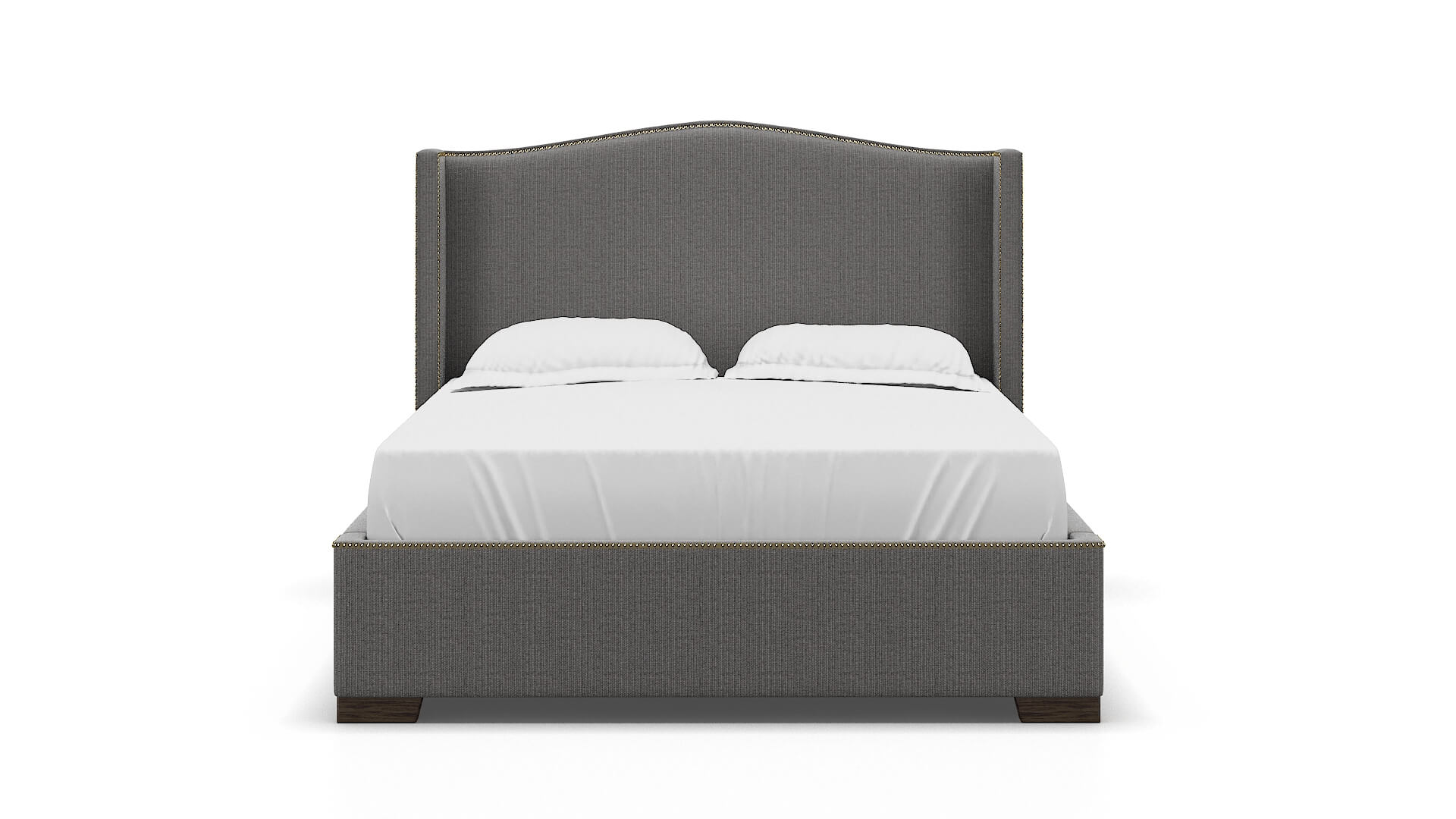 Maya Avenger Zinc Bed espresso legs 1