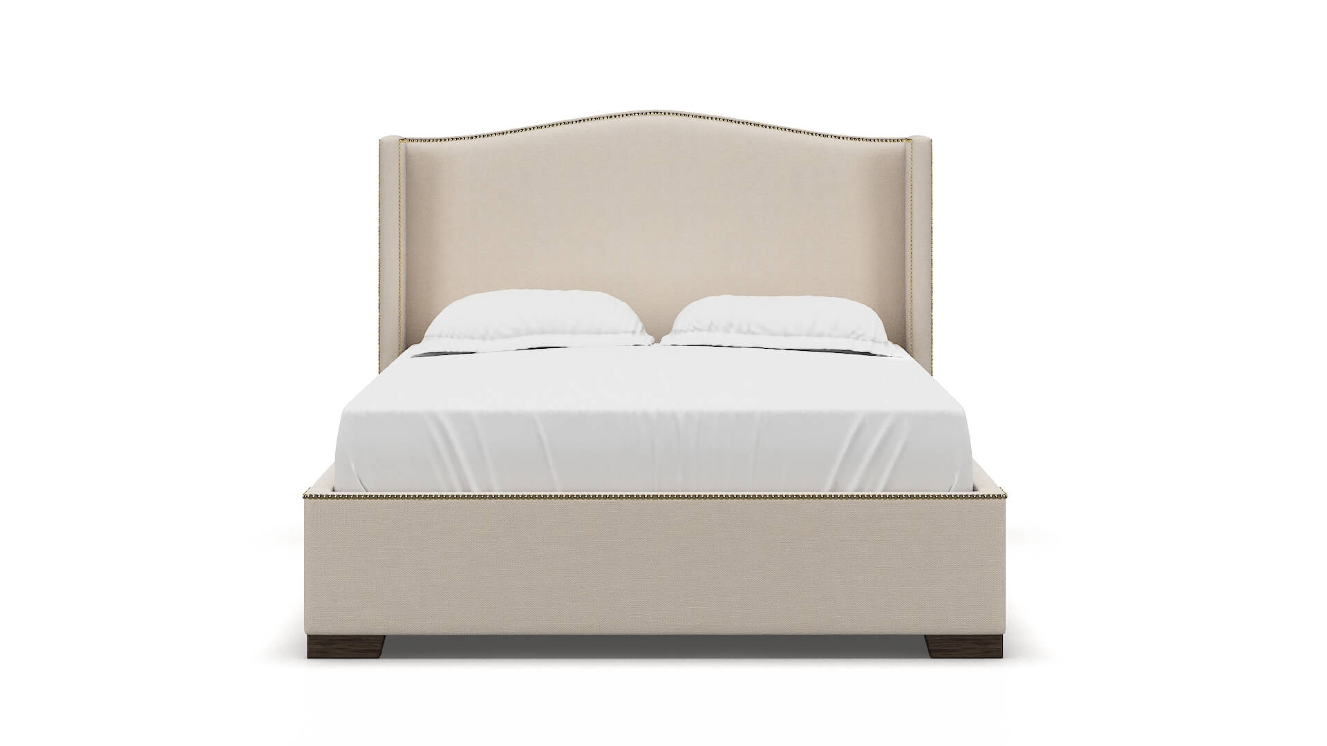 Maya Bella Buckwheat Bed espresso legs 1