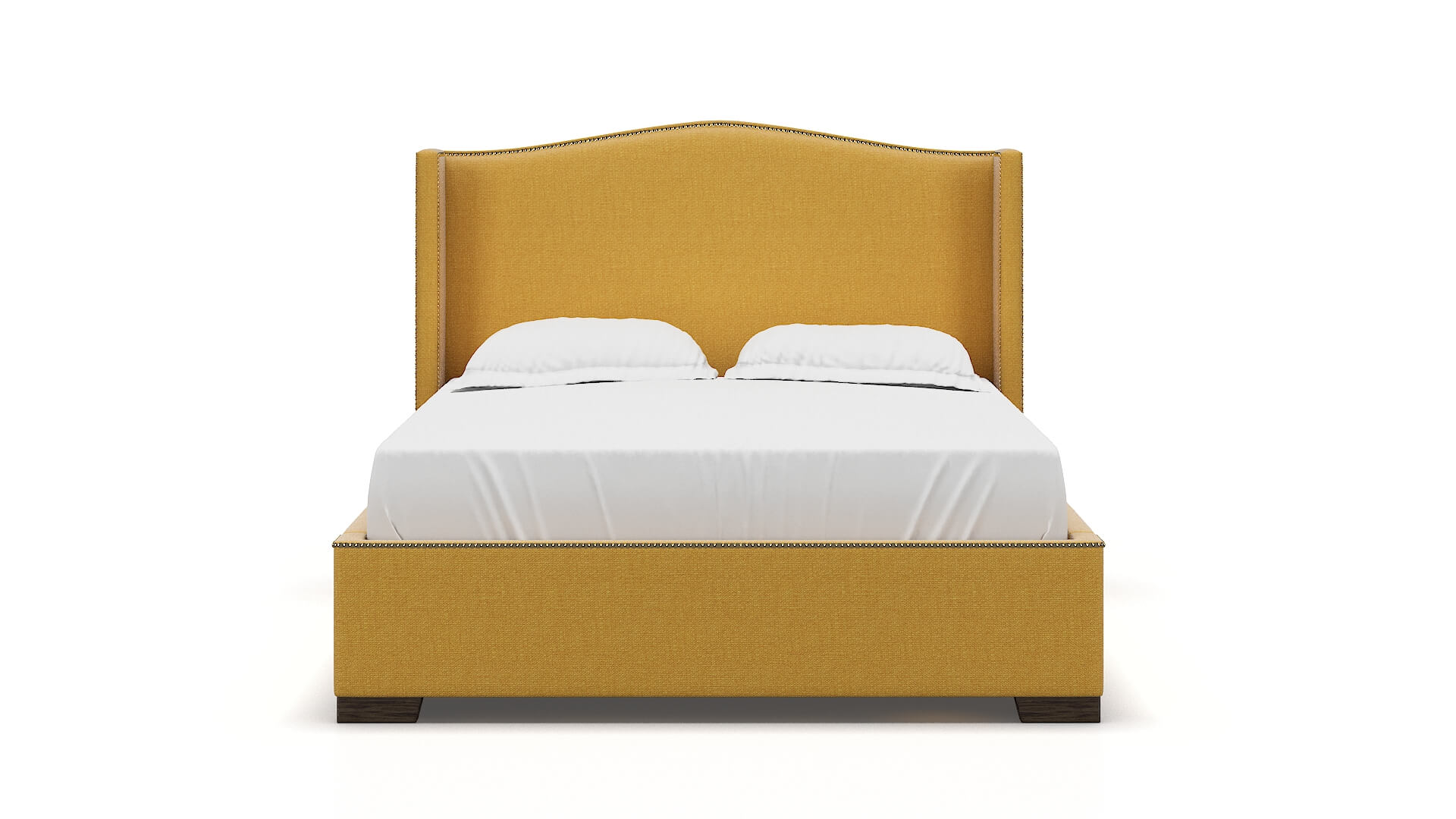 Maya Glee Aglow Bed espresso legs 1