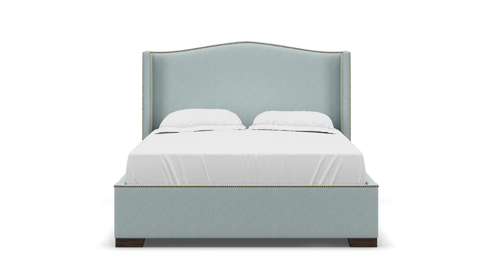 Maya Hepburn Peridot Bed espresso legs 1