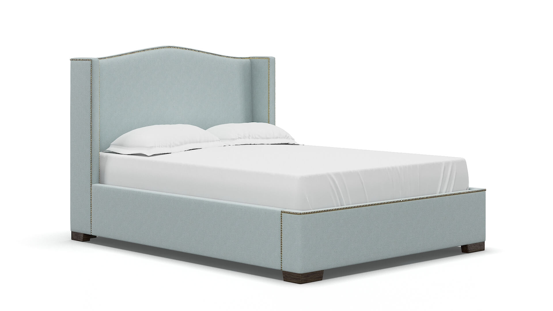 Maya Hepburn Peridot Bed espresso legs 2