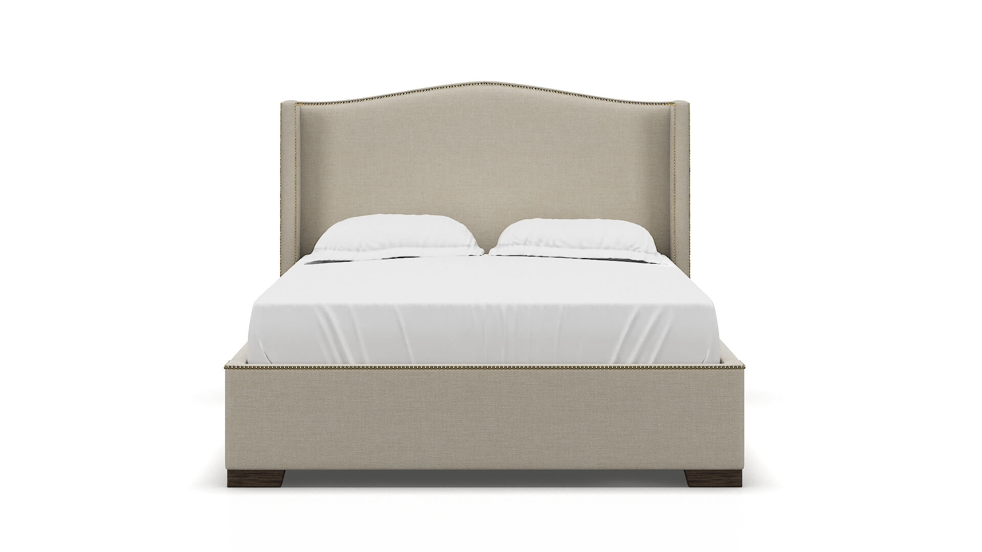 Maya Keylargo Almond Bed espresso legs 1