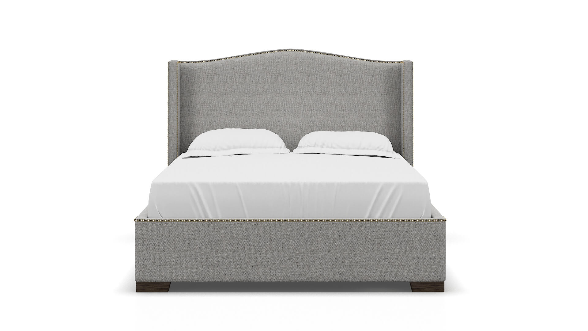 Maya Malibu Dove Bed espresso legs 1