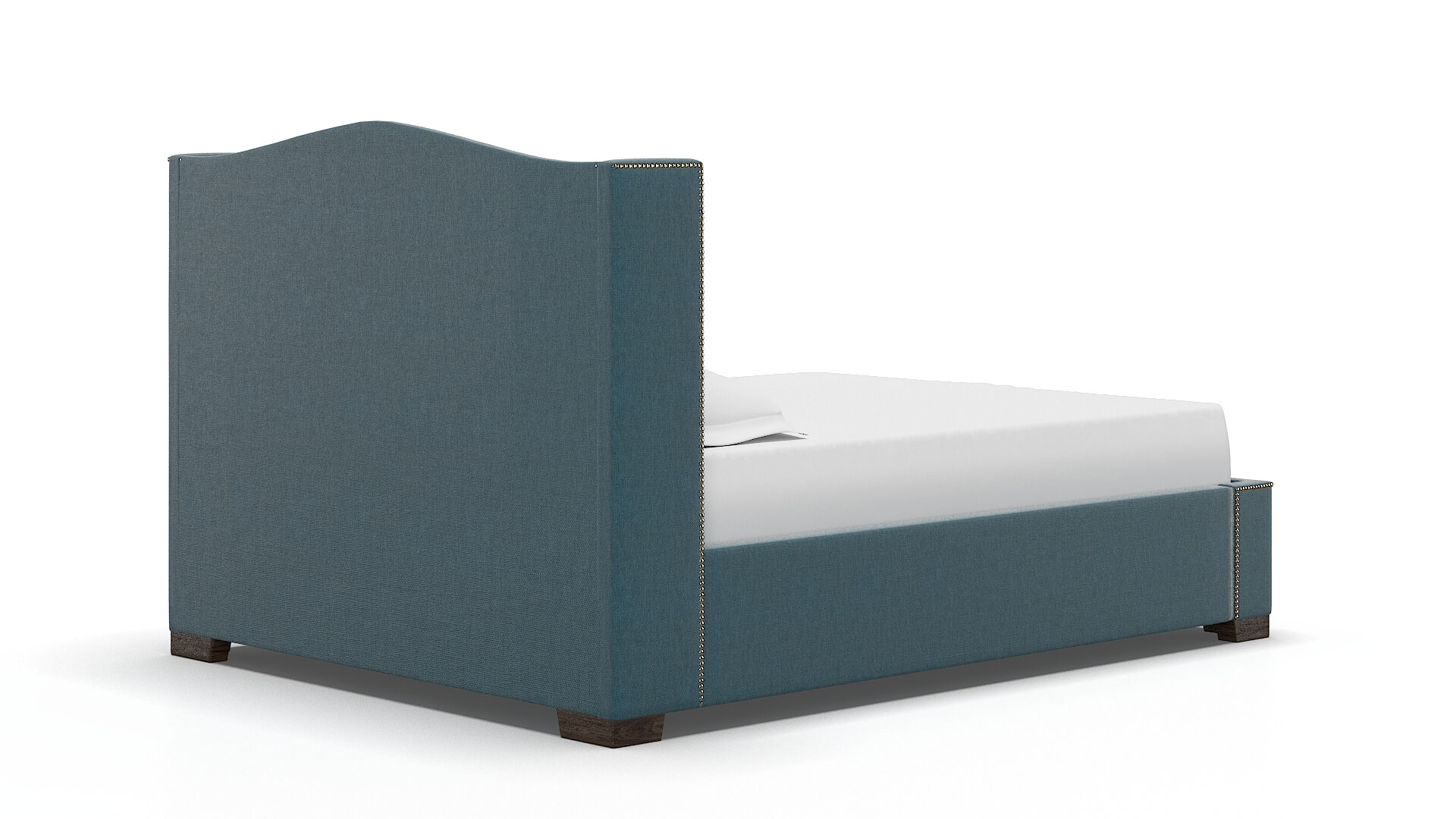 Maya Merit Peacock Bed espresso legs 4