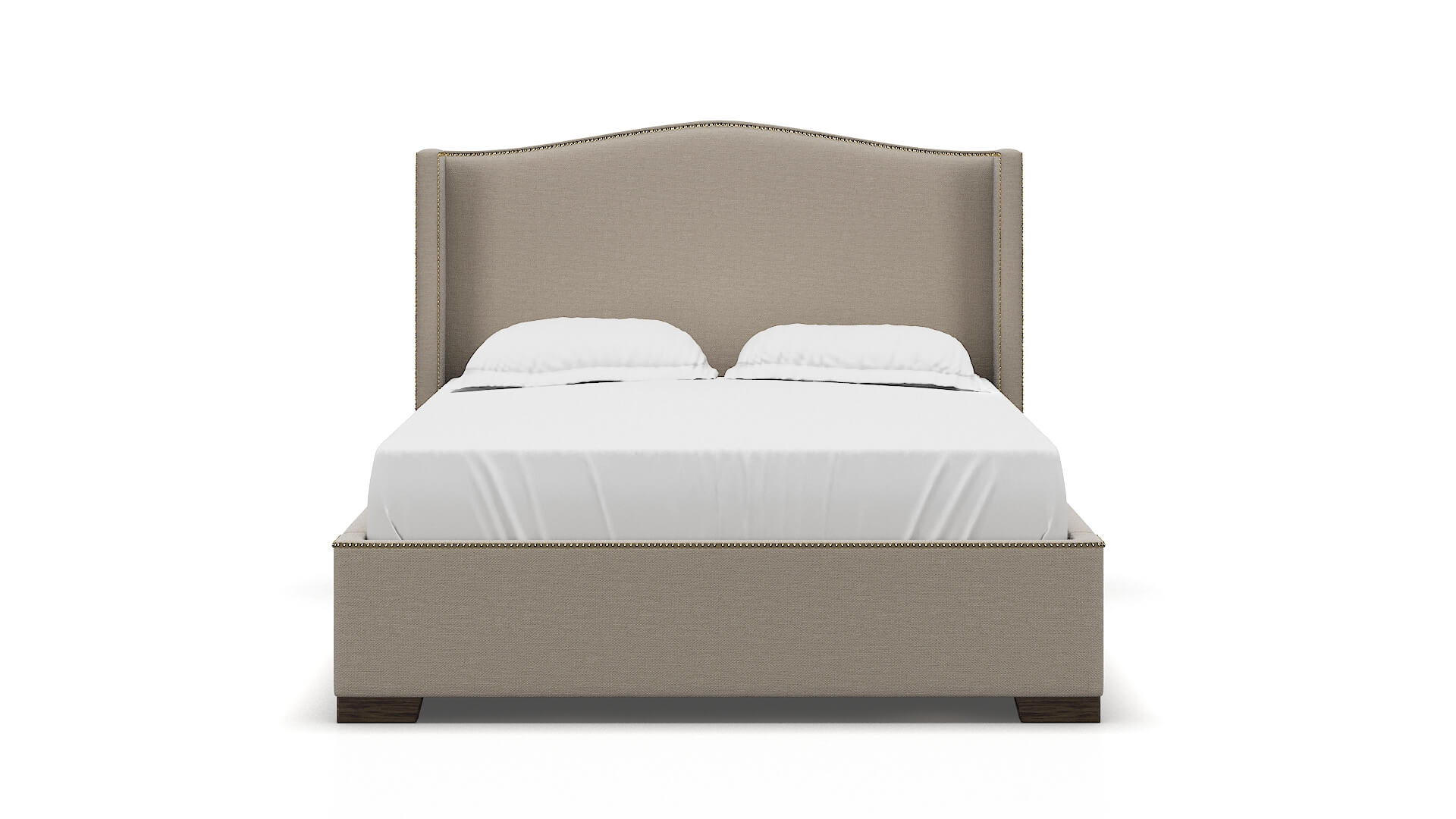 Maya Naples Almond Bed espresso legs 1