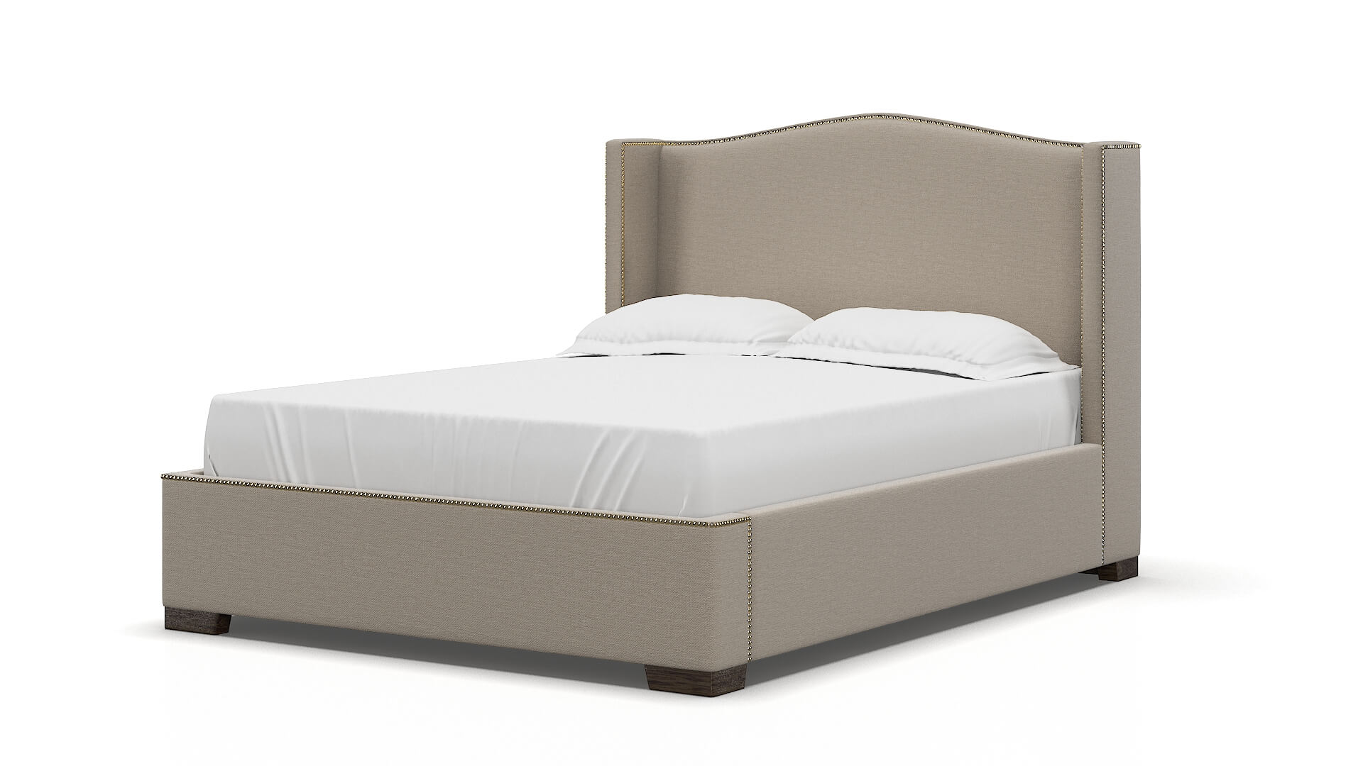 Maya Naples Almond Bed espresso legs 5