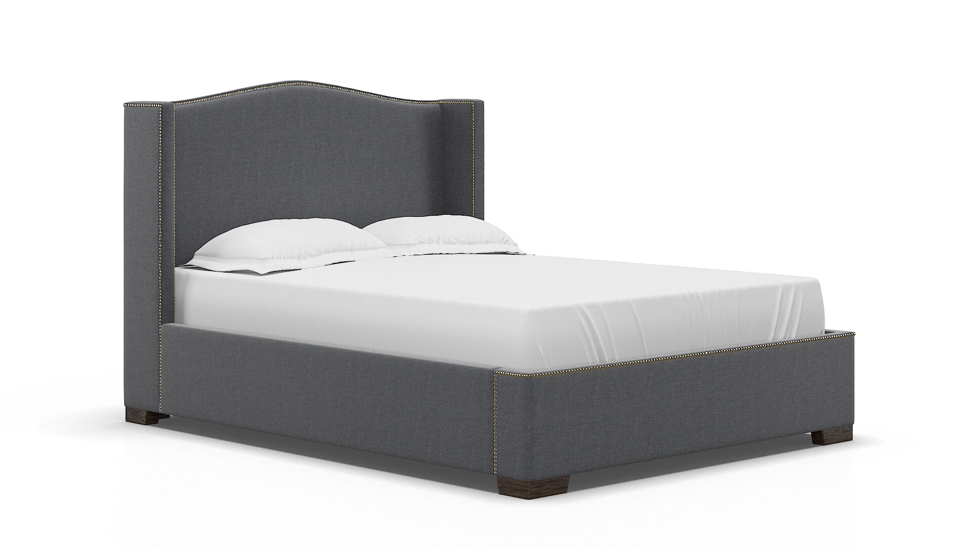 Maya Notion Graphite Bed espresso legs 2