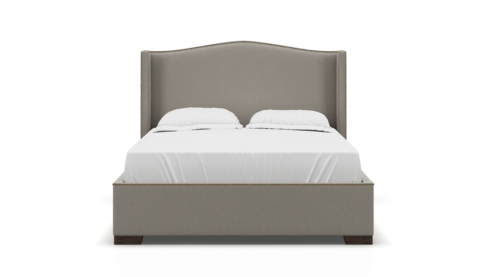 Maya Oscar Silver Bed espresso legs 1