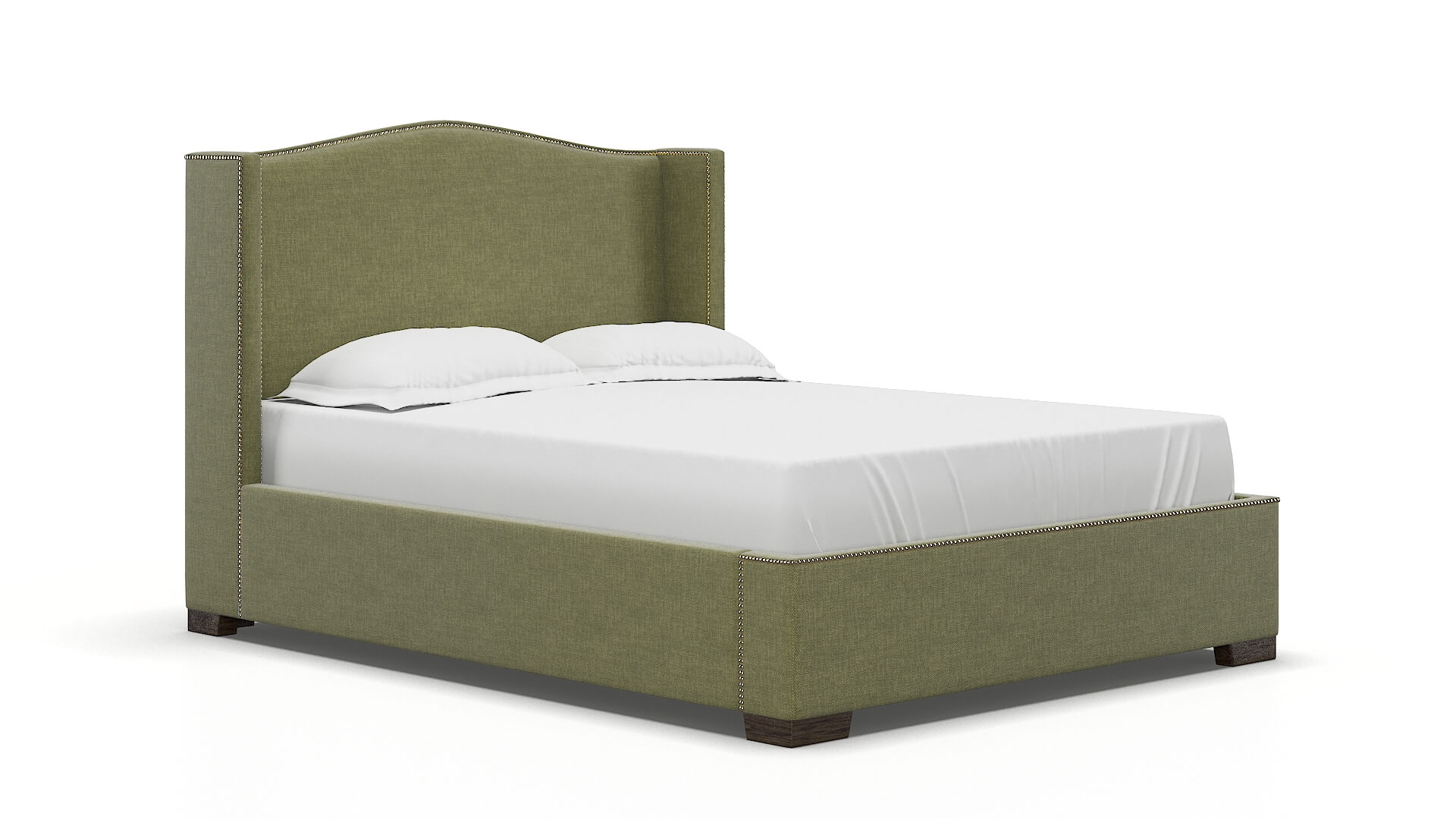 Maya Portland Basil Bed espresso legs 2