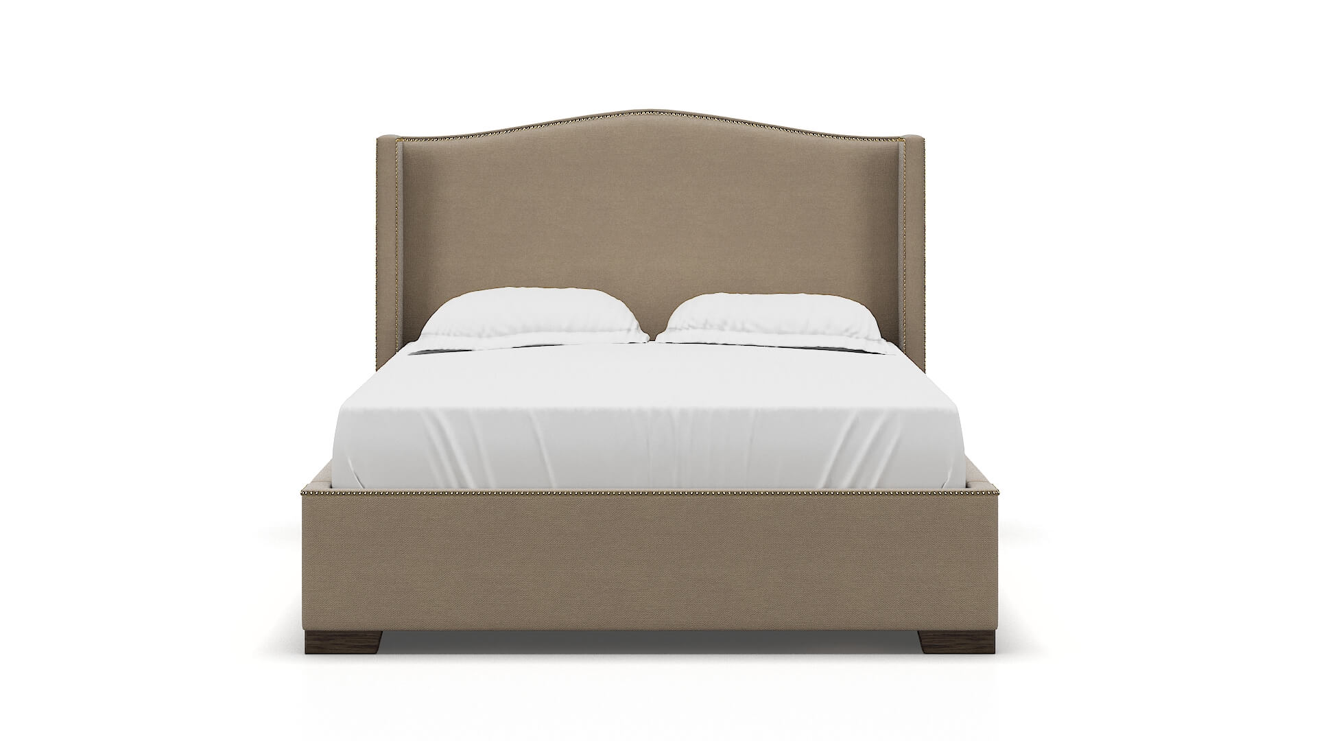 Maya Rocket Cappuccino Bed espresso legs 1