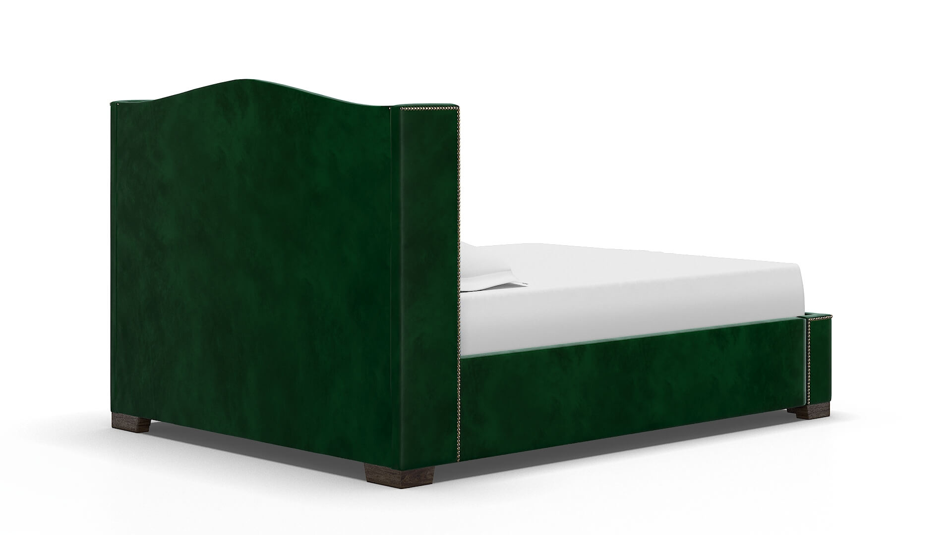 Maya Royale Evergreen Bed espresso legs 4