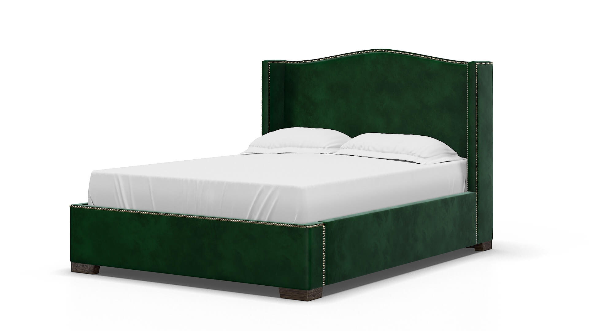 Maya Royale Evergreen Bed espresso legs 5