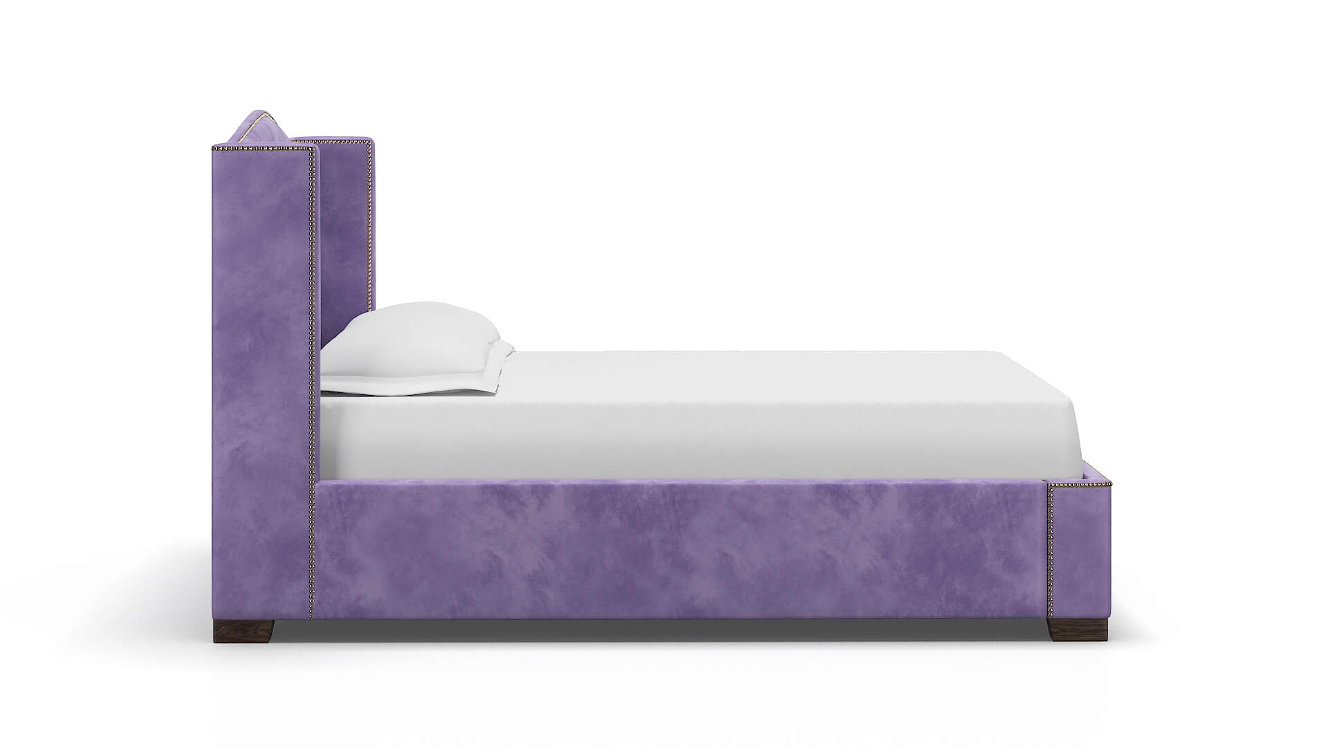 Maya Royale Lavender Bed espresso legs 3