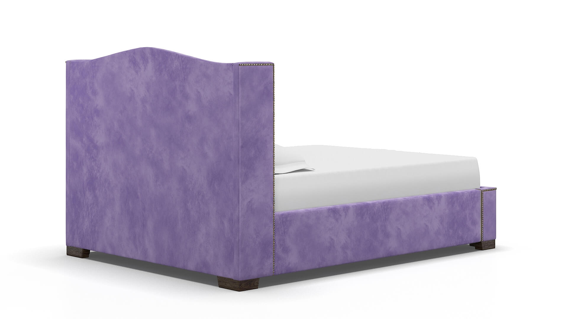 Maya Royale Lavender Bed espresso legs 4