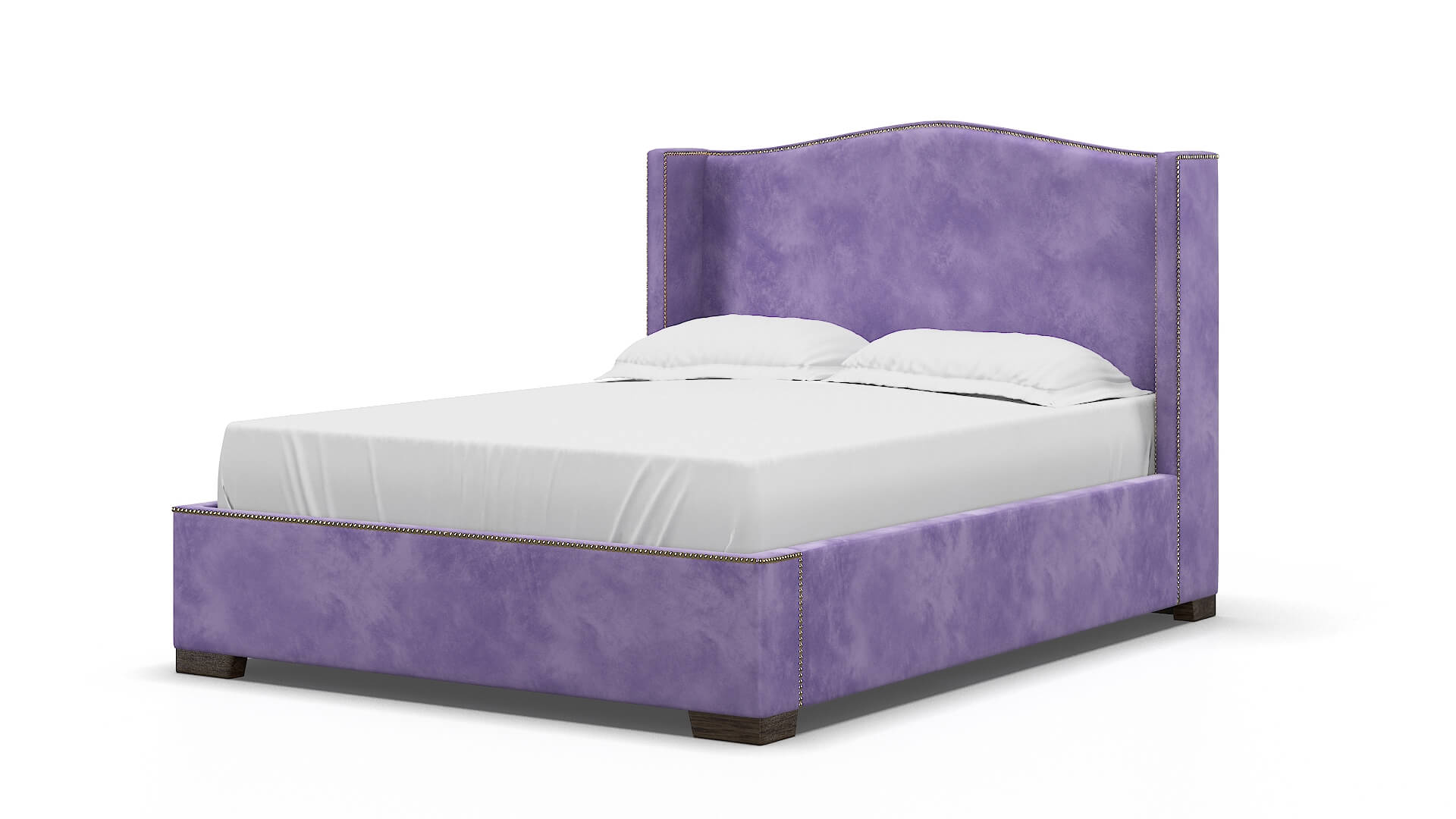 Maya Royale Lavender Bed espresso legs 5