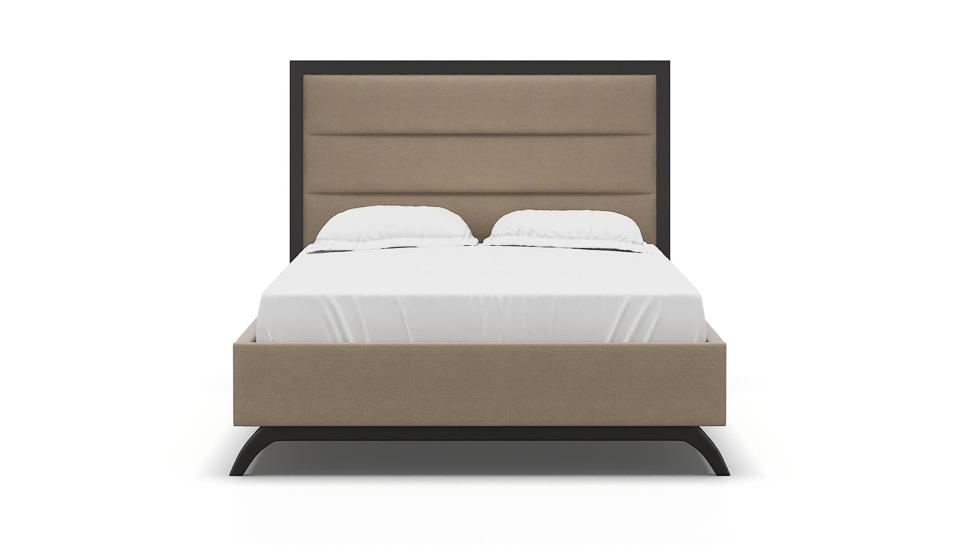 Meliano Avenger Driftwood Bed espresso legs 1