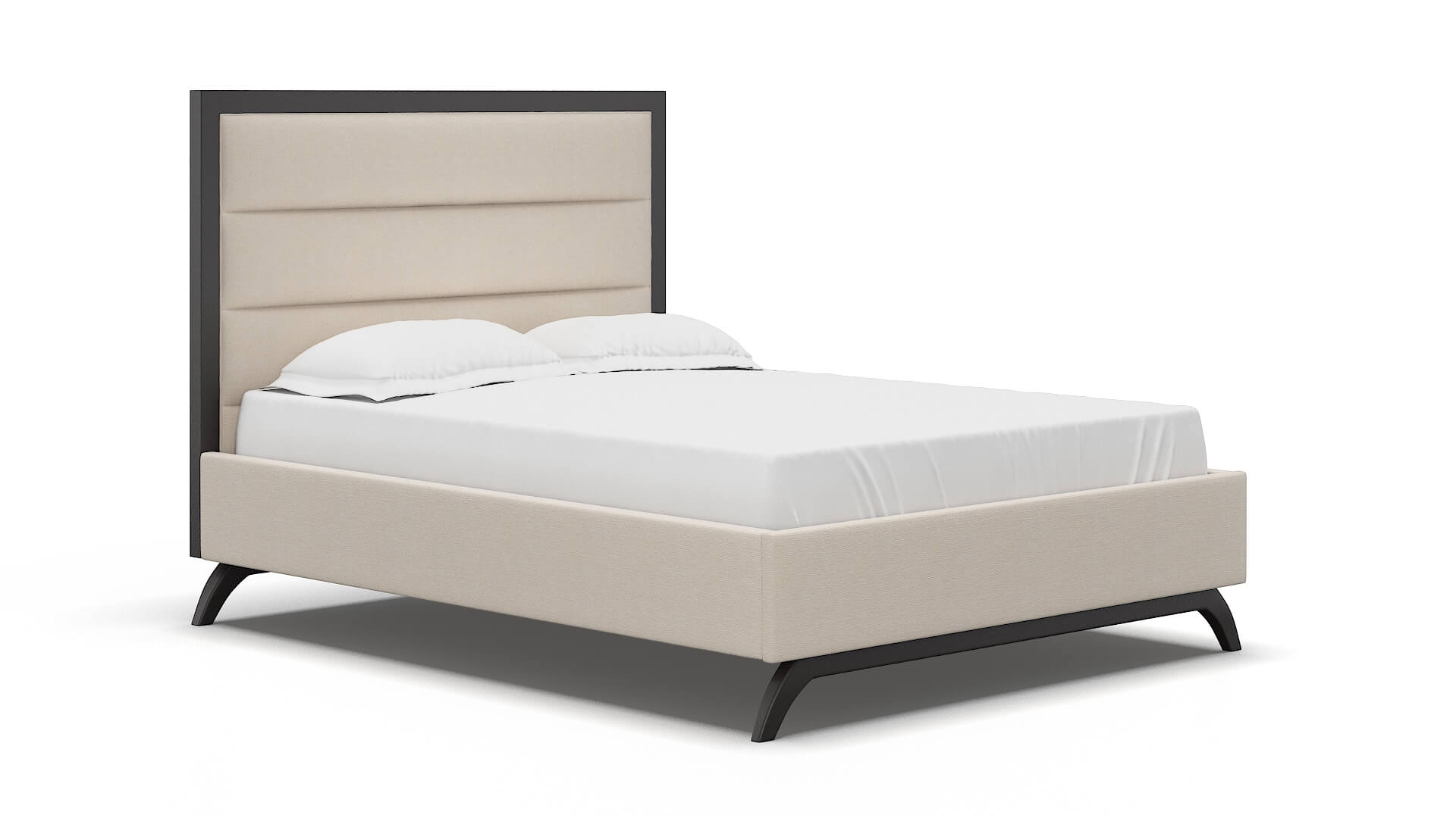 Meliano Bella Buckwheat Bed espresso legs 2