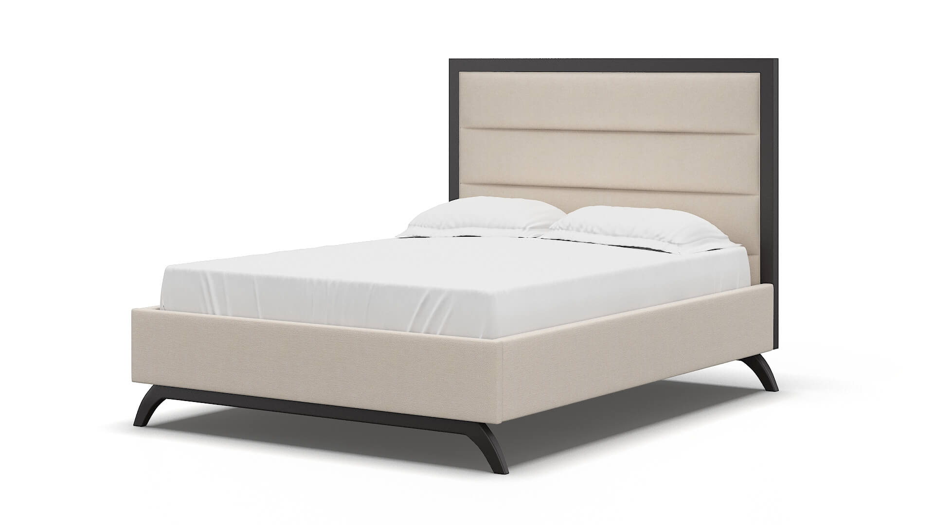Meliano Bella Buckwheat Bed espresso legs 5