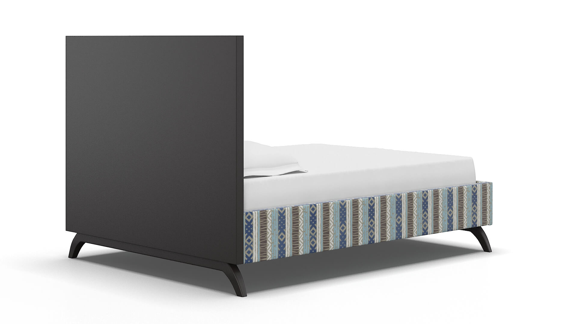 Meliano Bodhi Indigo Bed espresso legs 4