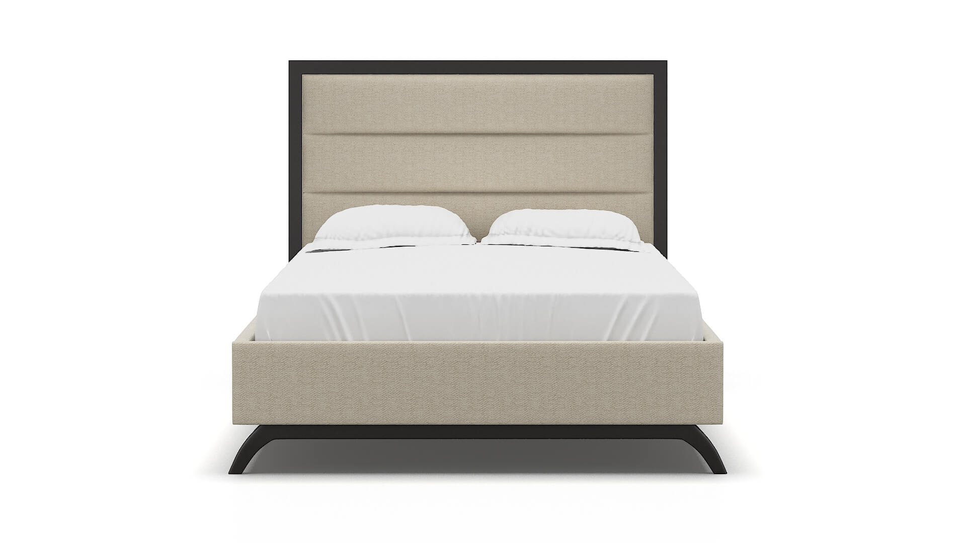 Meliano Catalina Wheat Bed espresso legs 1