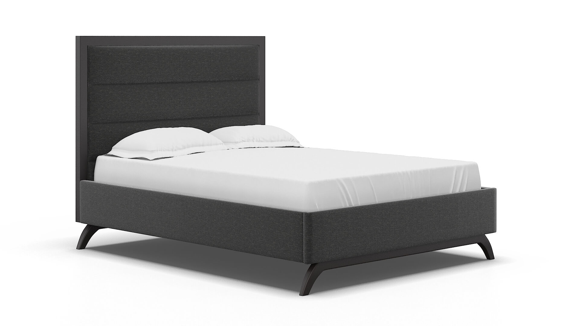 Meliano Chance Denim Bed espresso legs 2