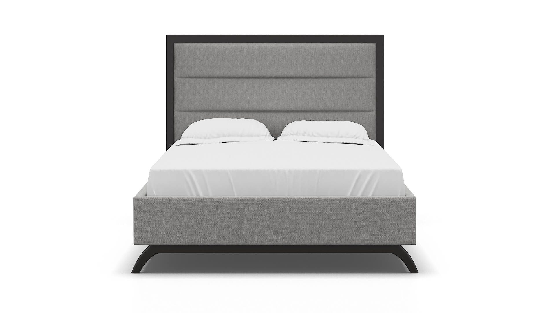 Meliano Cosmo Steel Bed espresso legs 1