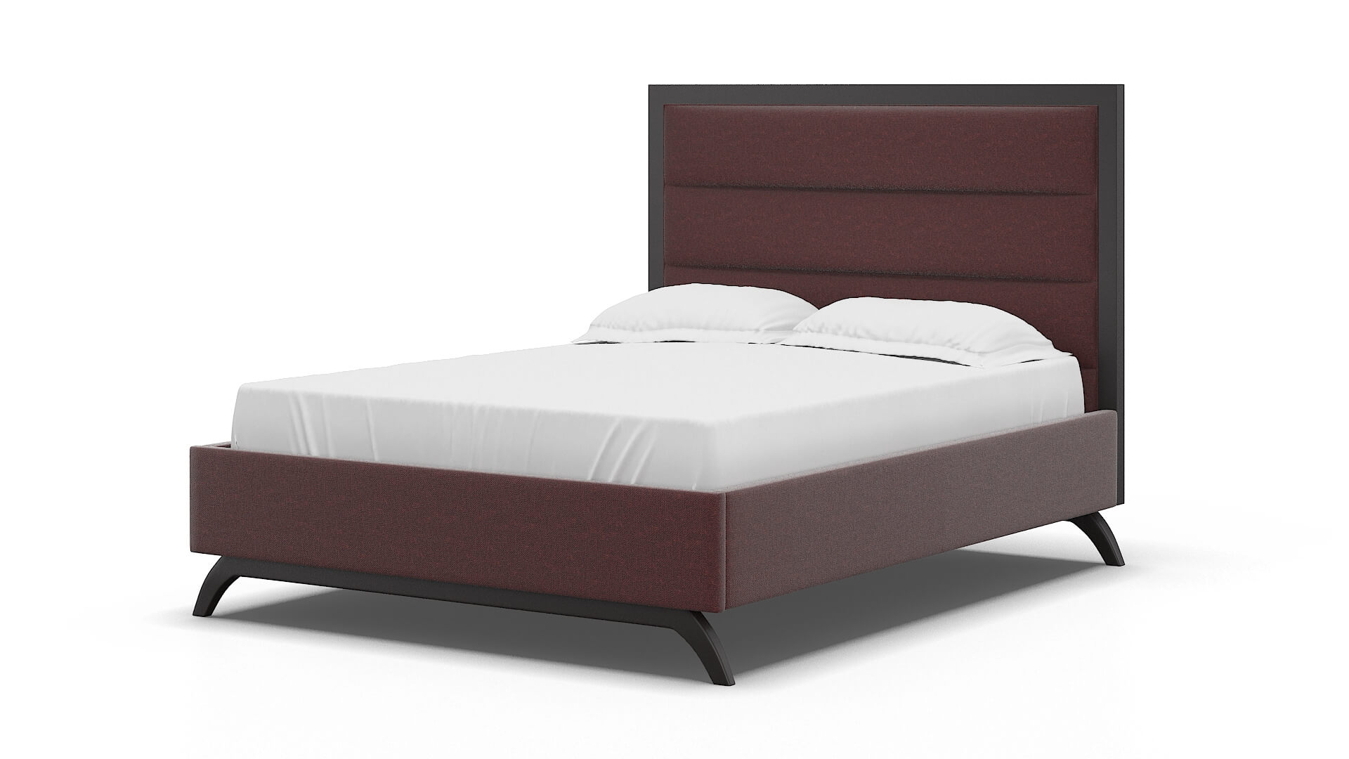 Meliano Derby Berry Bed espresso legs 5