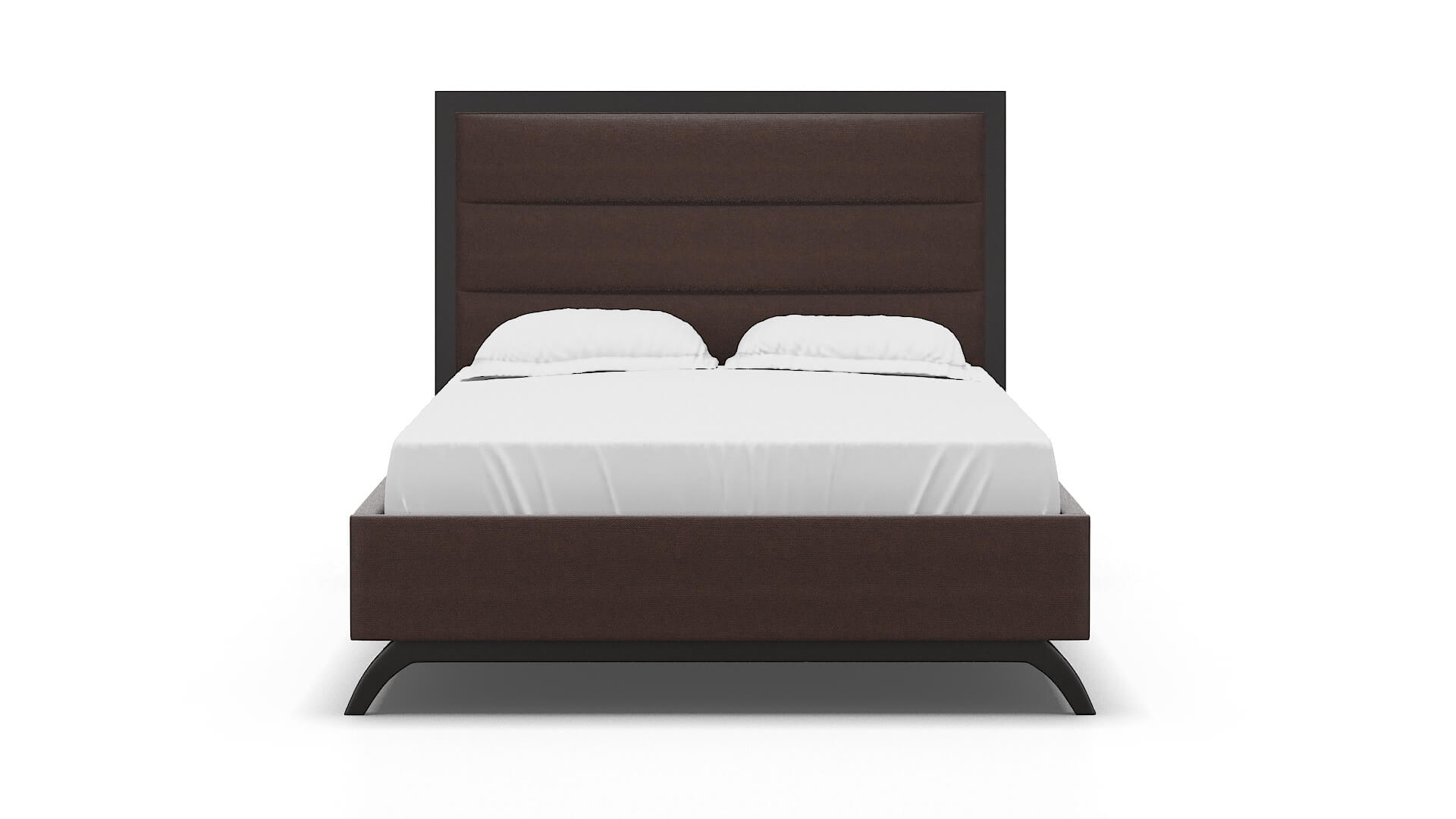Meliano Insight Cafe Bed espresso legs 1