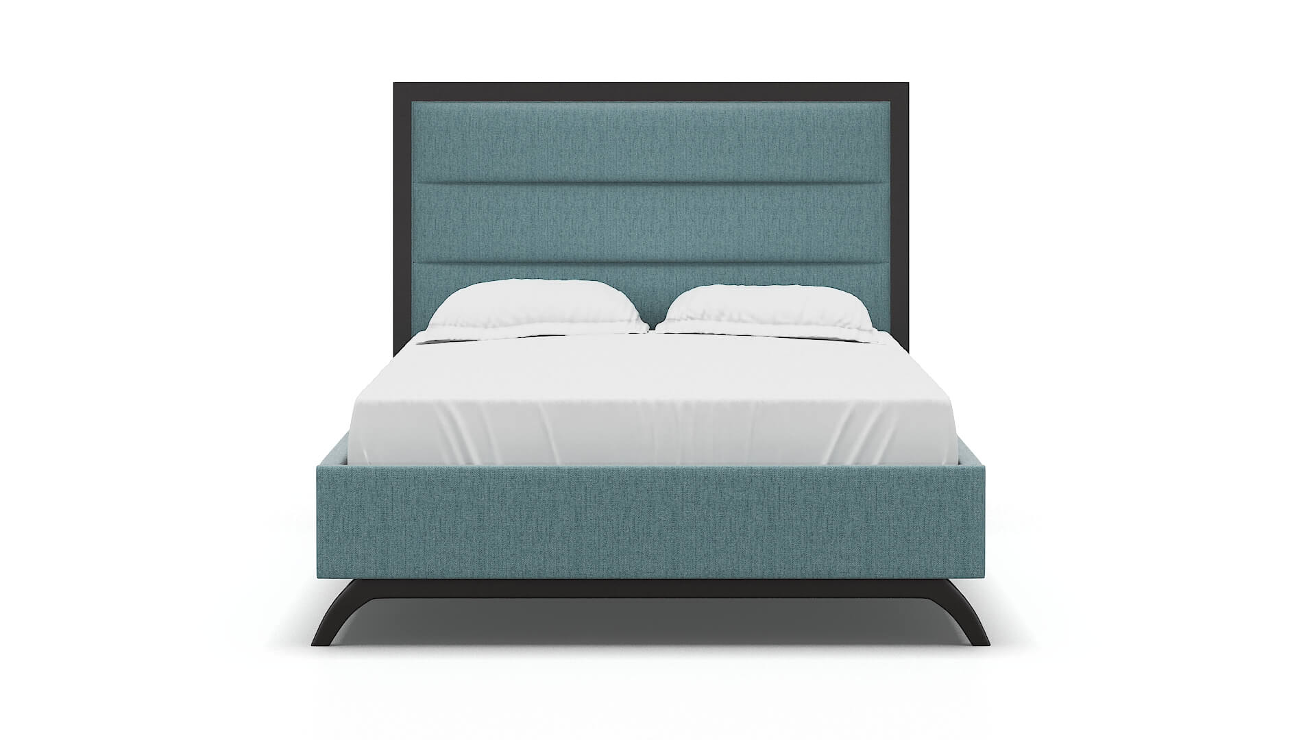 Meliano Insight Peacock Bed espresso legs 1