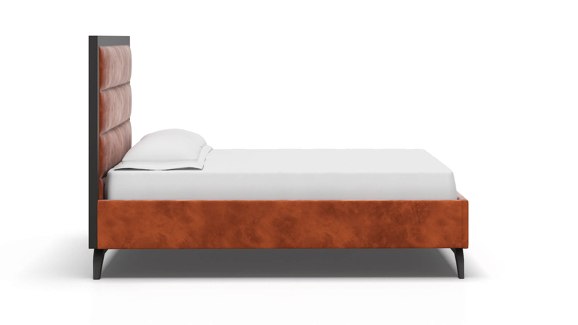 Meliano Loft Copper Bed espresso legs 3
