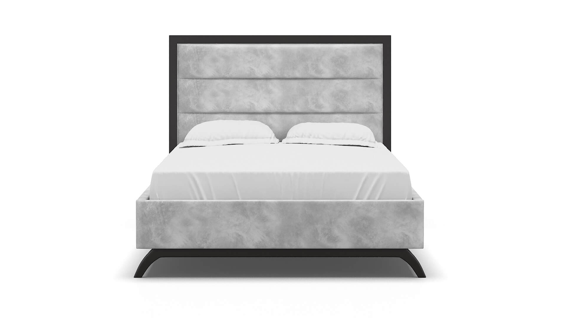 Meliano Loft Snowfall Bed espresso legs 1