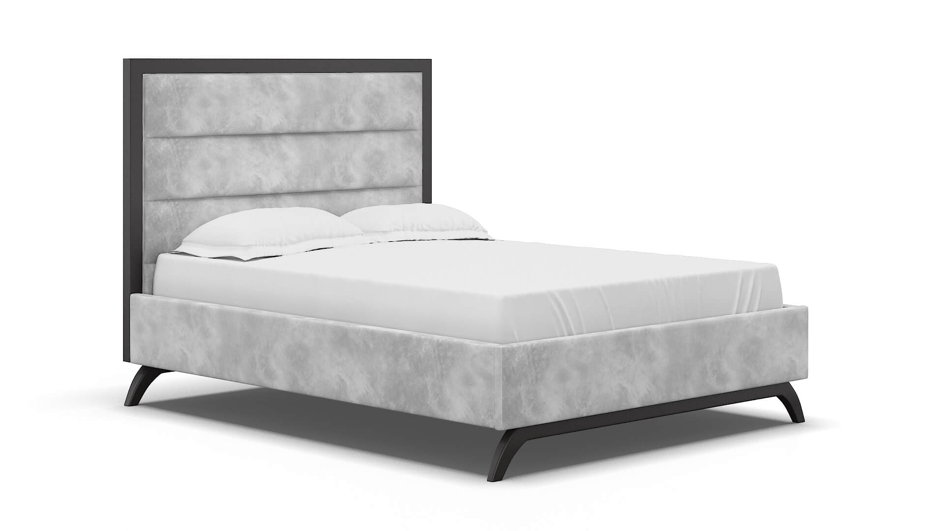 Meliano Loft Snowfall Bed espresso legs 2