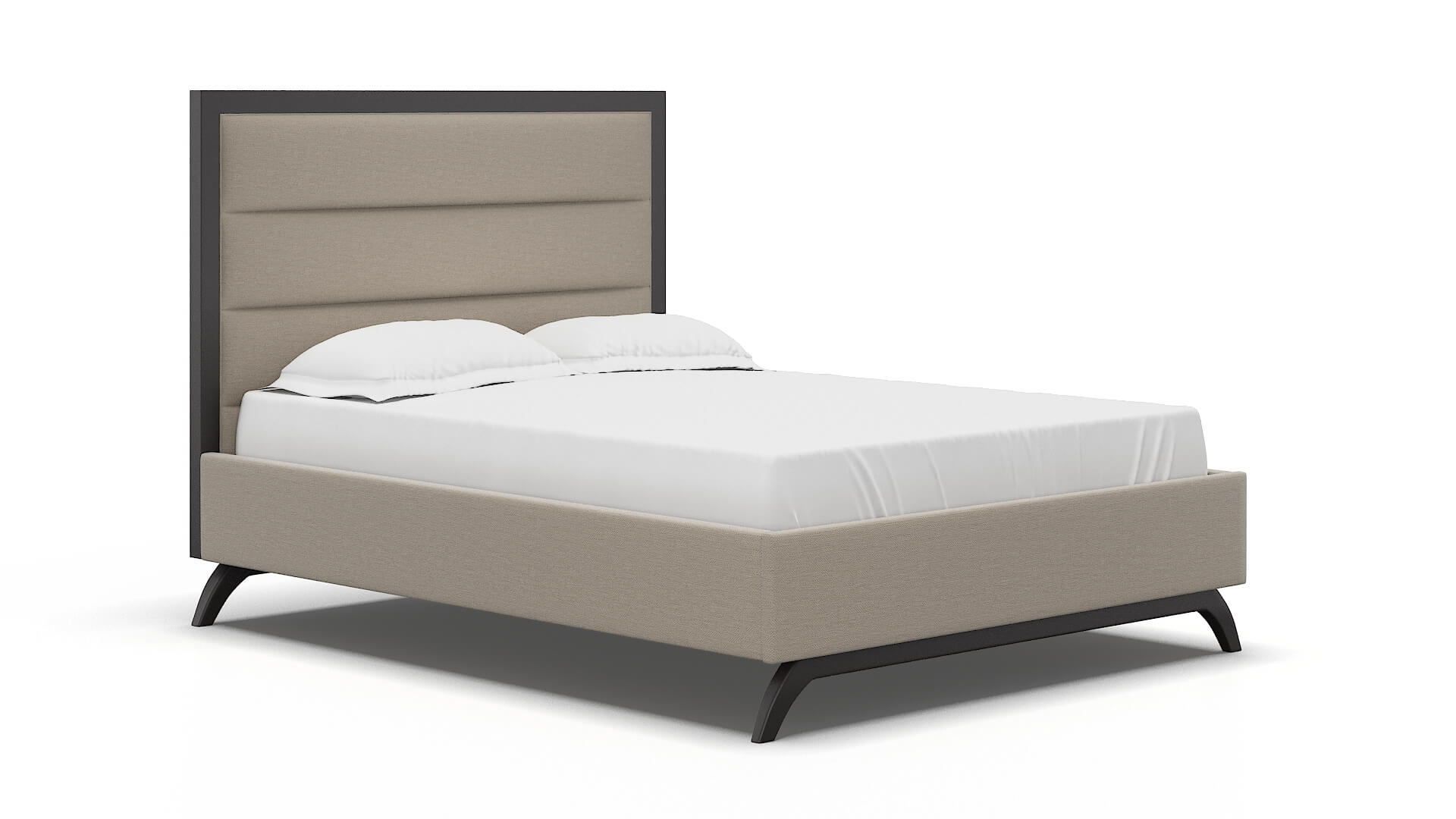 Meliano Naples Almond Bed espresso legs 2