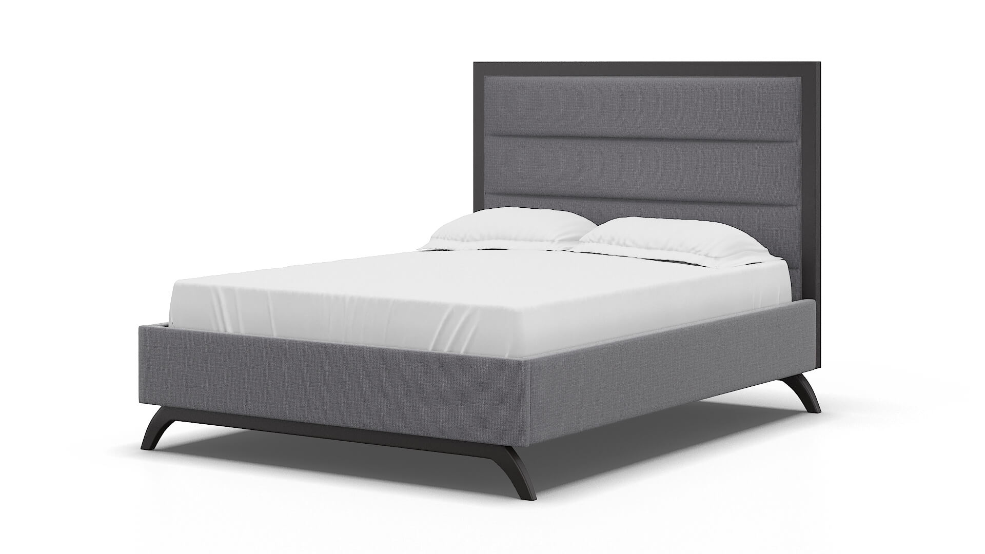 Meliano Parker Ash Bed espresso legs 5