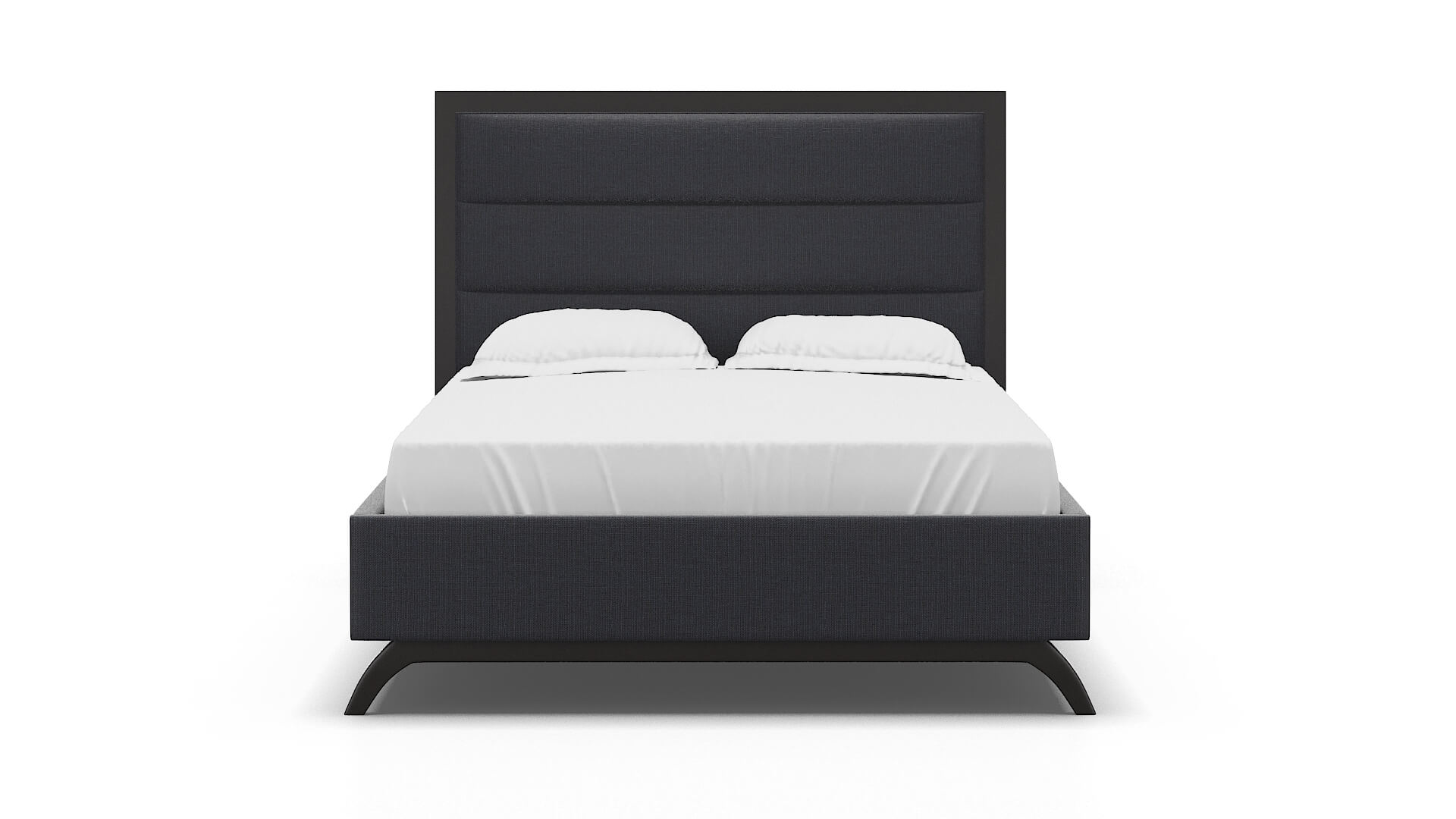 Meliano Parker Midnight Bed espresso legs 1