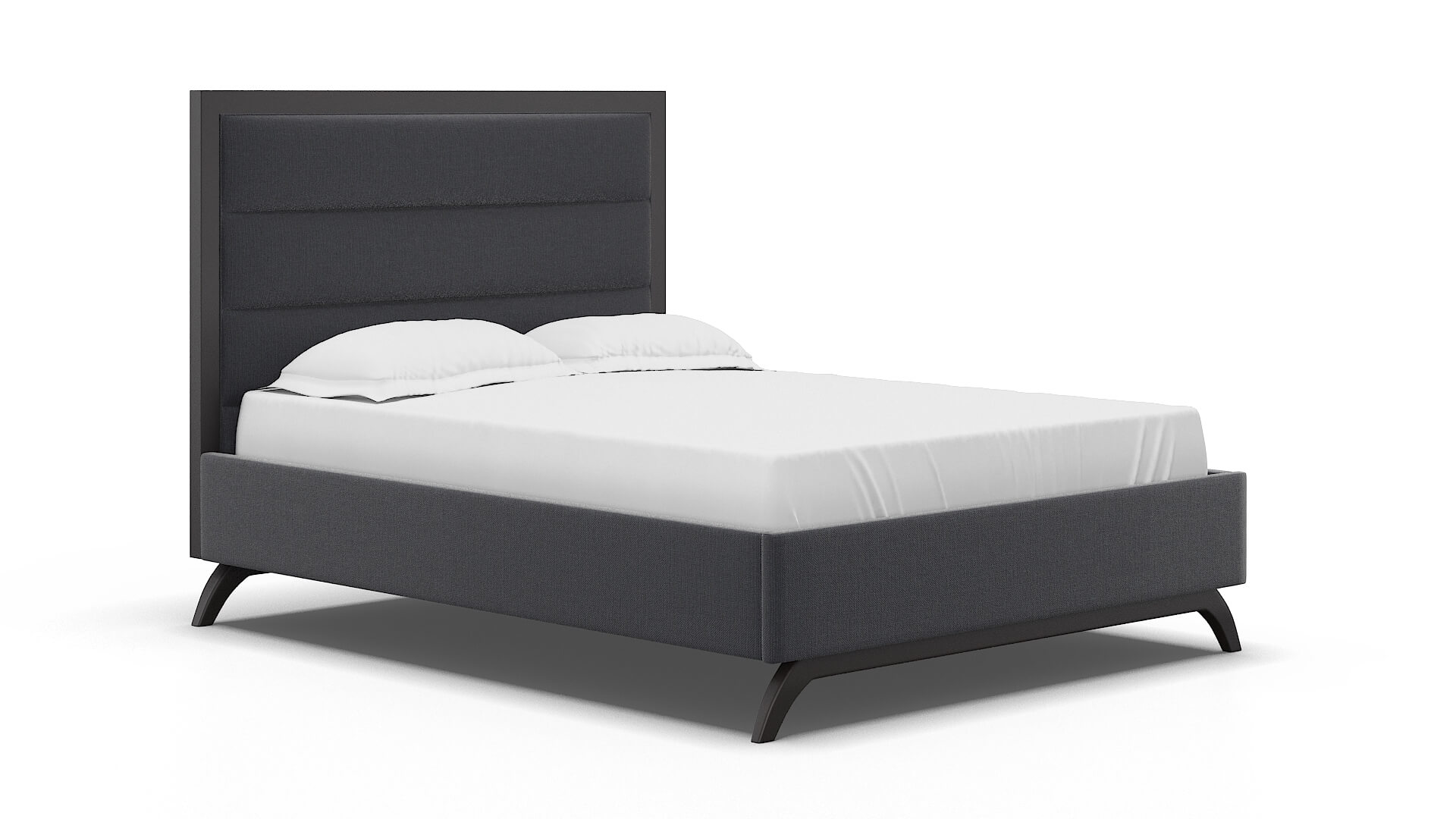 Meliano Parker Midnight Bed espresso legs 2