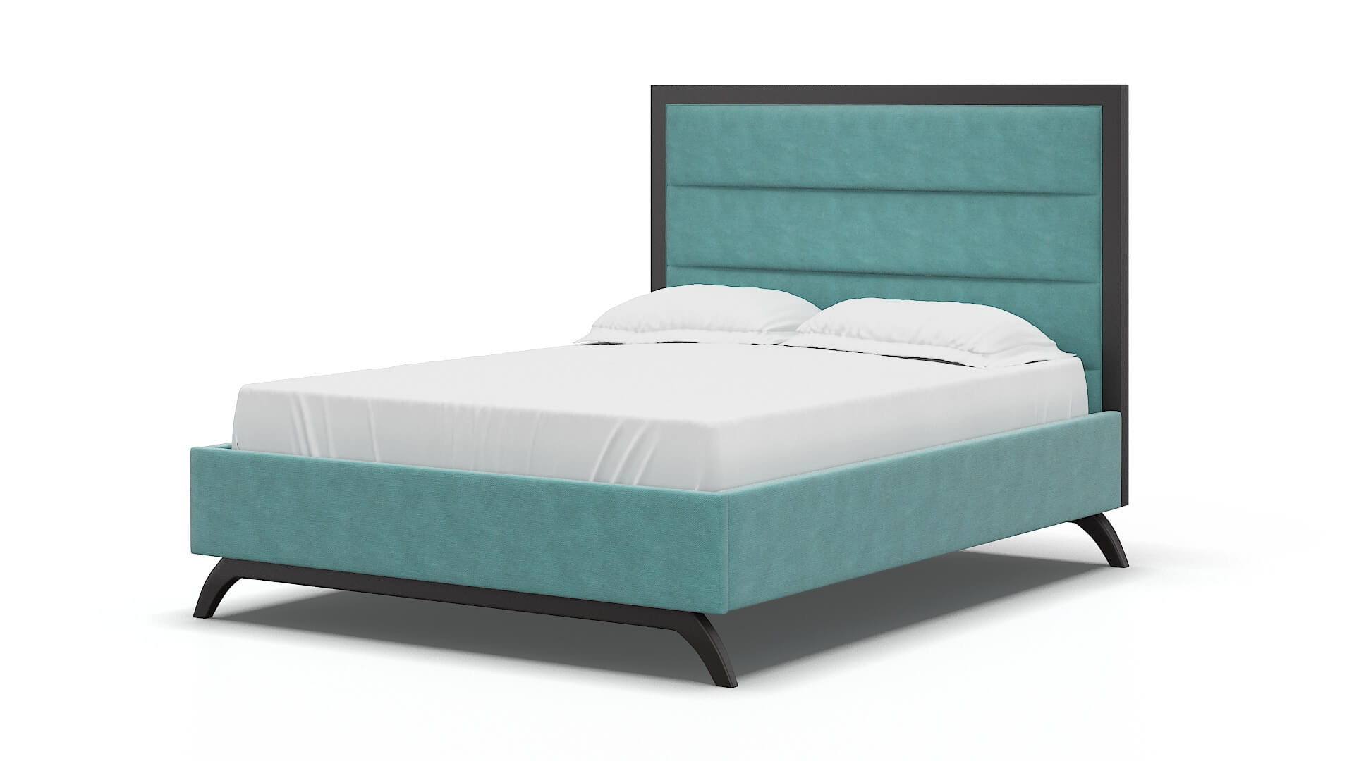 Meliano Portland Mercury Bed espresso legs 5