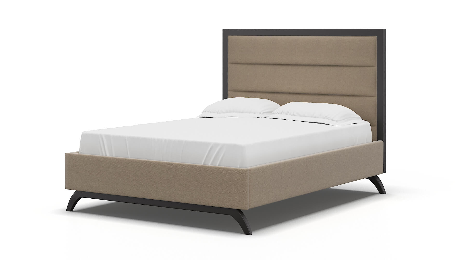 Meliano Rocket Cappuccino Bed espresso legs 5