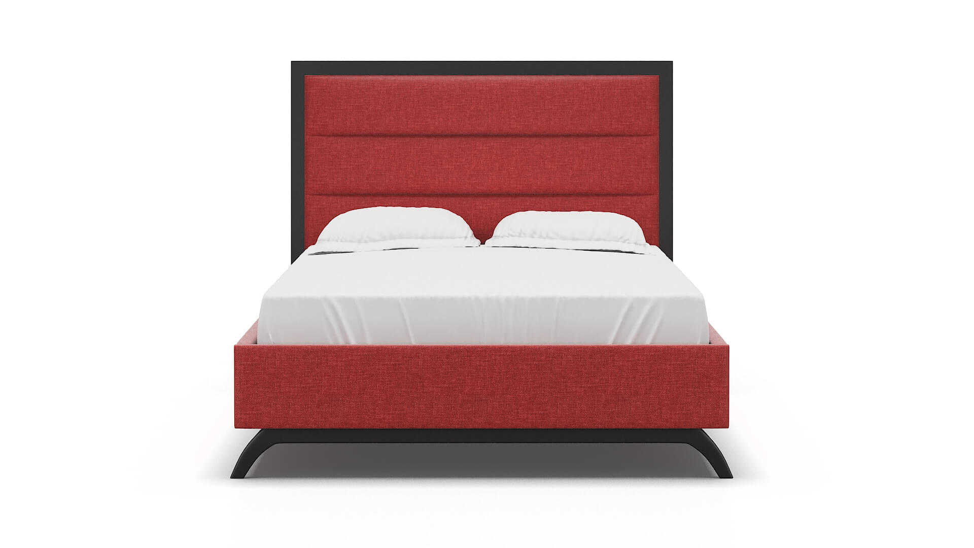 Meliano Royale Berry Bed espresso legs 1