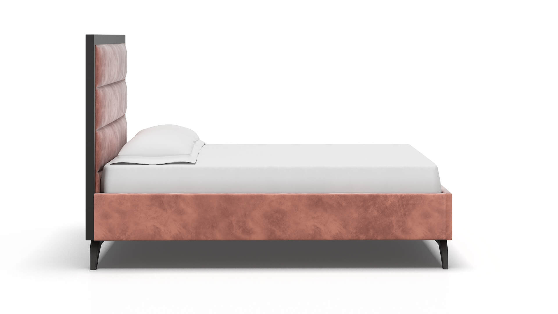 Meliano Royale Blush Bed espresso legs 3