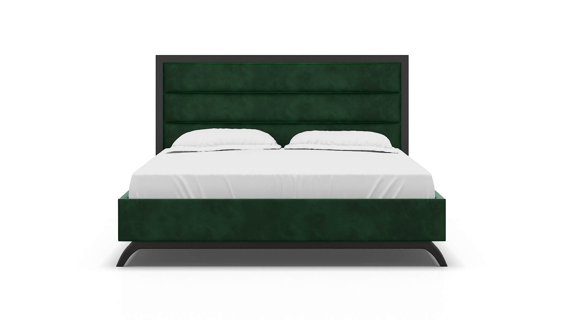 Meliano Royale Evergreen Bed King espresso legs 1