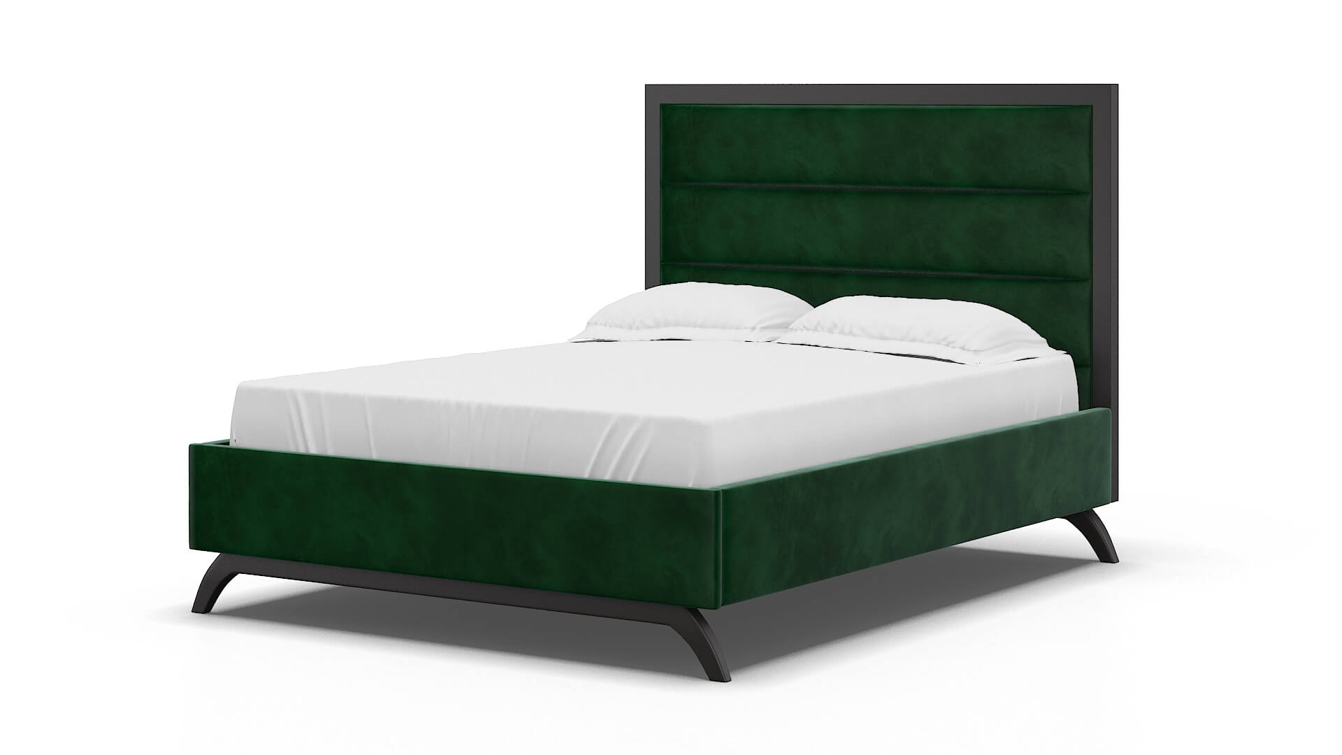 Meliano Royale Evergreen Bed espresso legs 5