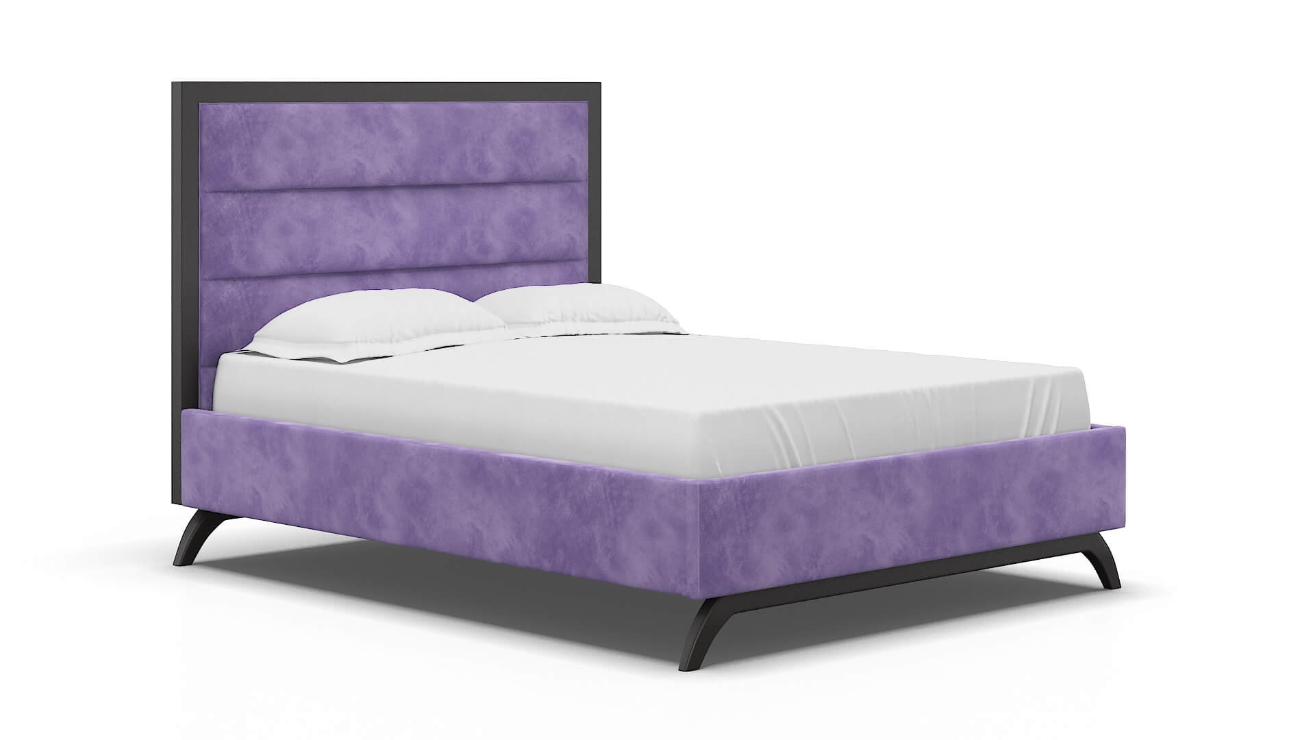 Meliano Royale Lavender Bed espresso legs 2
