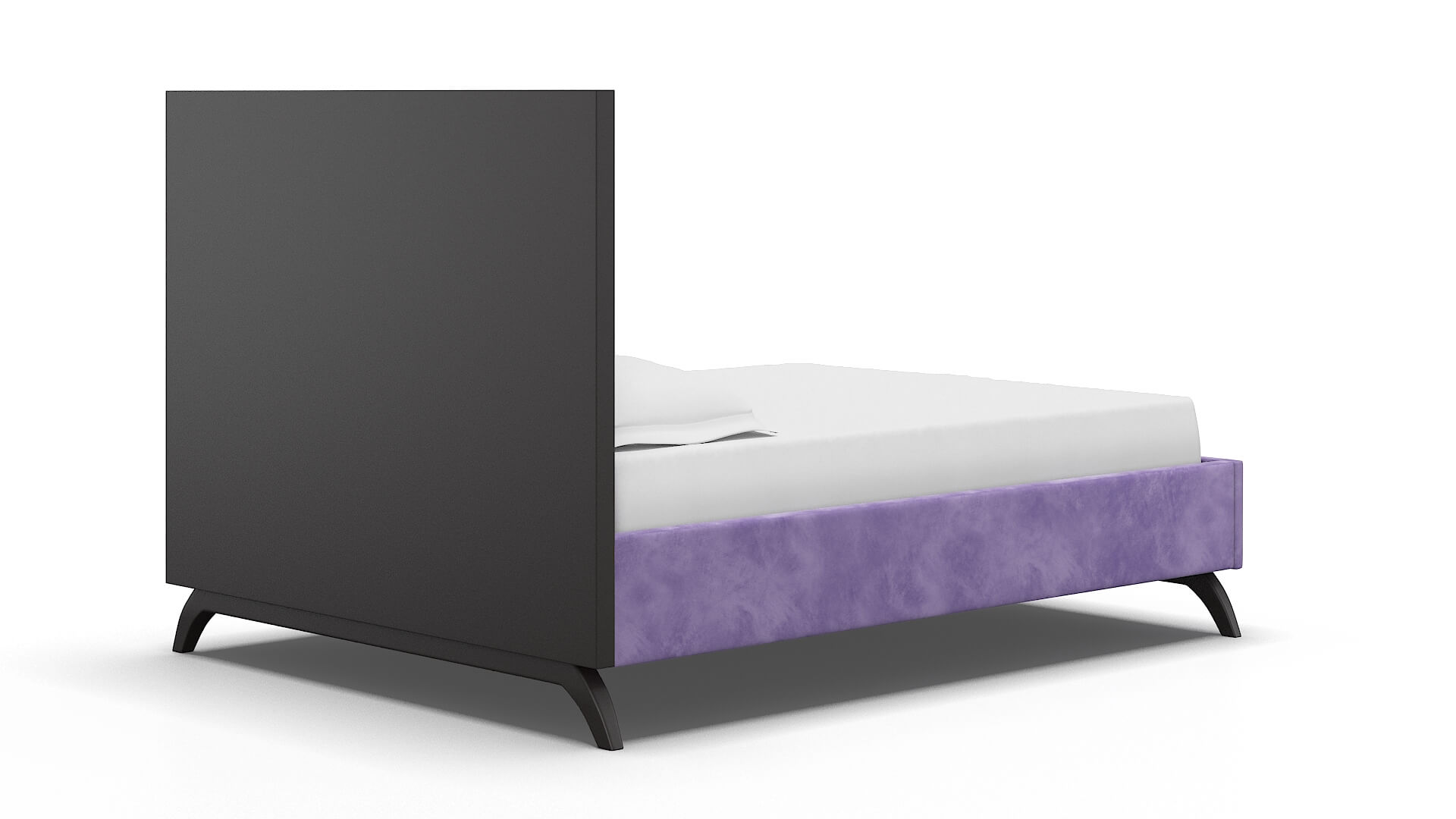 Meliano Royale Lavender Bed espresso legs 4