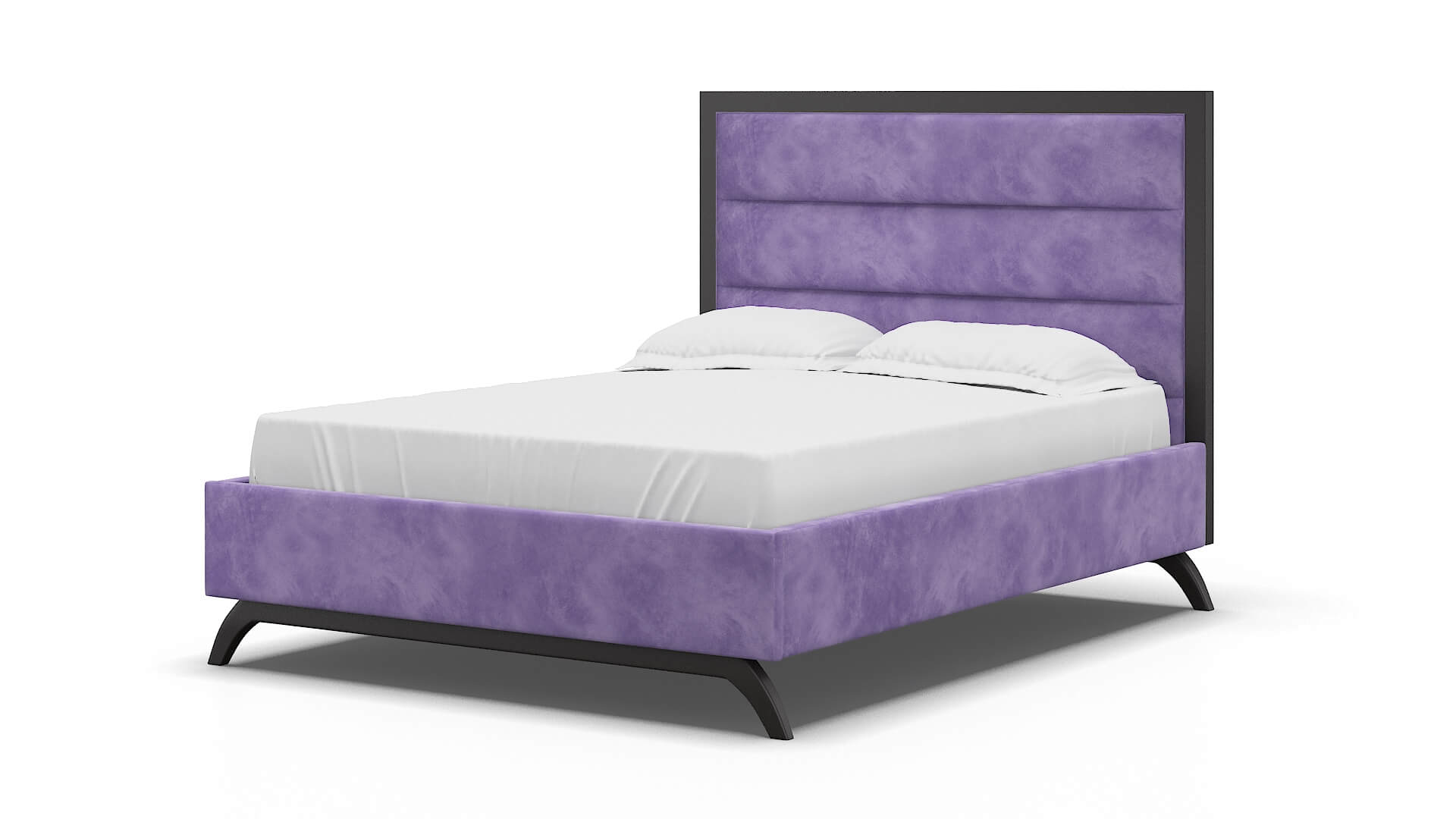 Meliano Royale Lavender Bed espresso legs 5